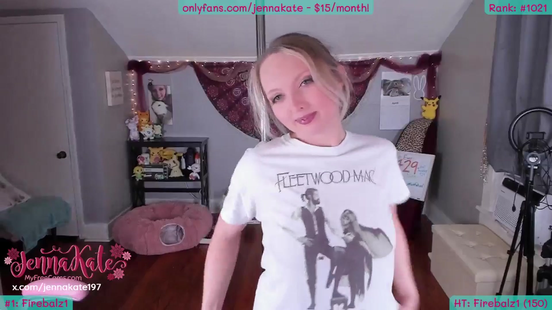 Gallery image thumbnail from JennaKate's myfreecams stream on, 04/17/2026, 03:59 image 4 of 20