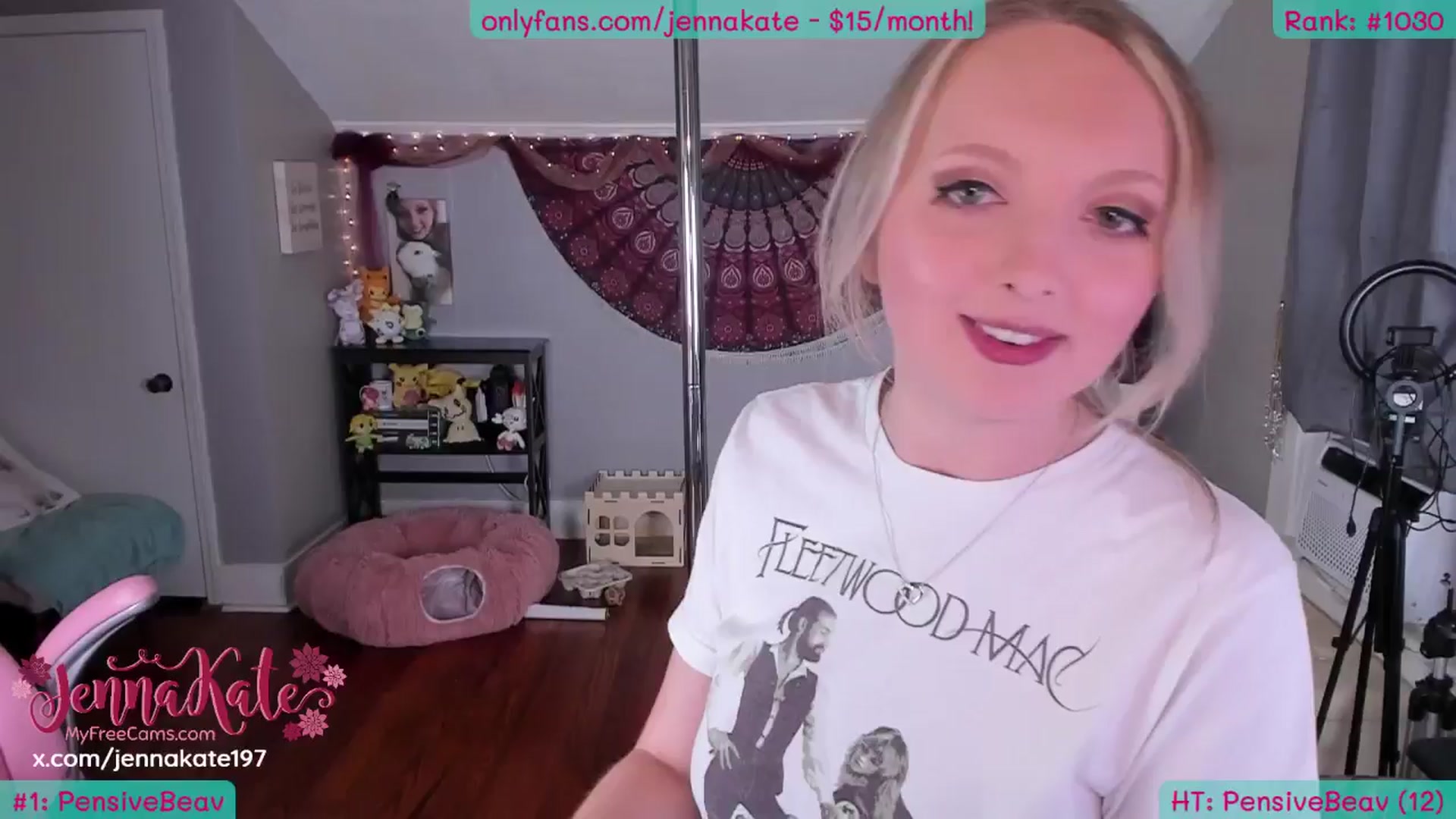 Gallery image thumbnail from JennaKate's myfreecams stream on, 04/17/2026, 03:59 image 1 of 20