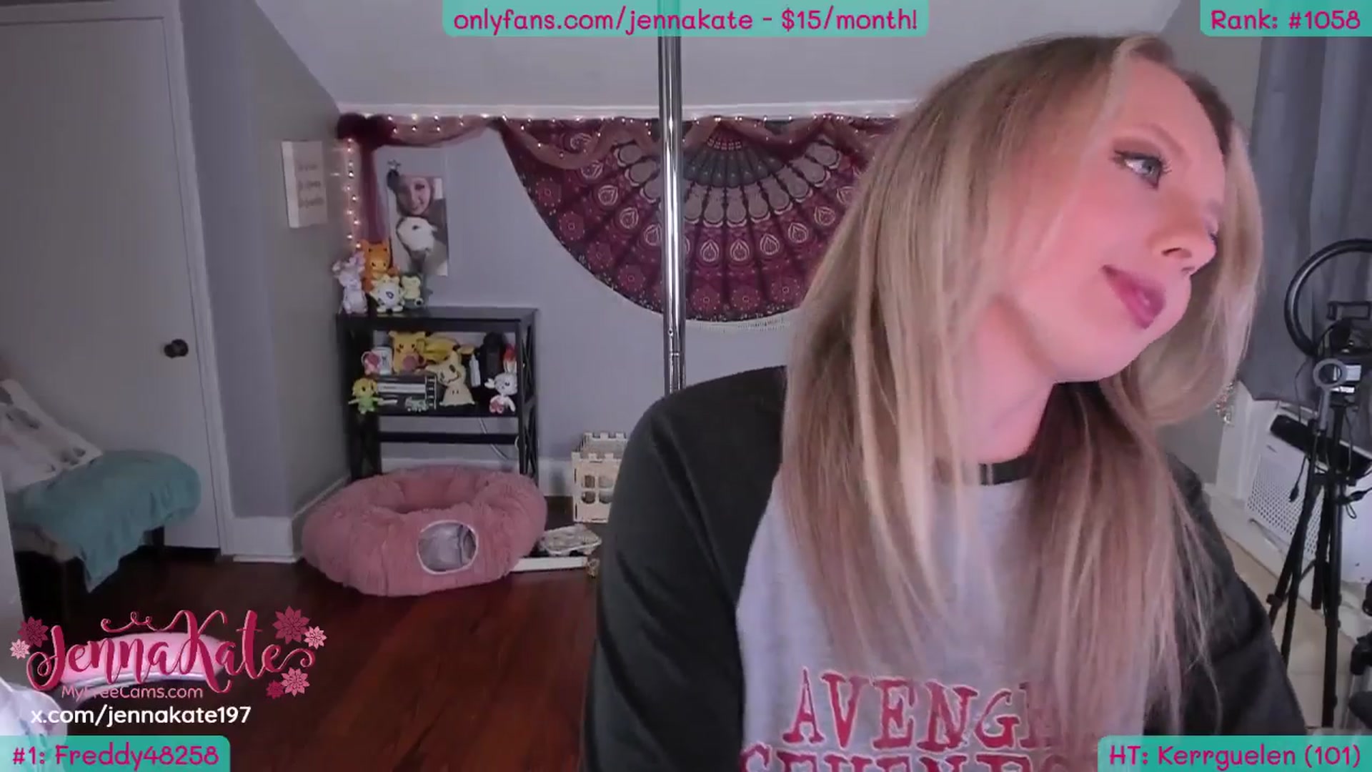 Gallery image thumbnail from JennaKate's myfreecams stream on, 04/20/2026, 05:07 image 4 of 20