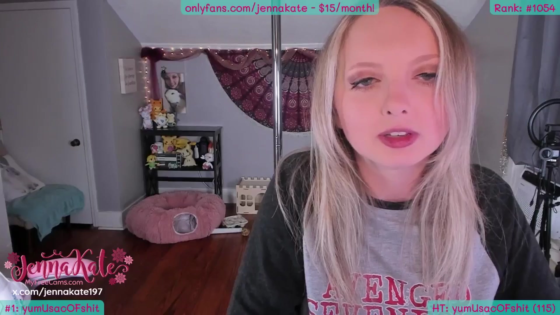 Gallery image thumbnail from JennaKate's myfreecams stream on, 04/20/2026, 05:07 image 5 of 20