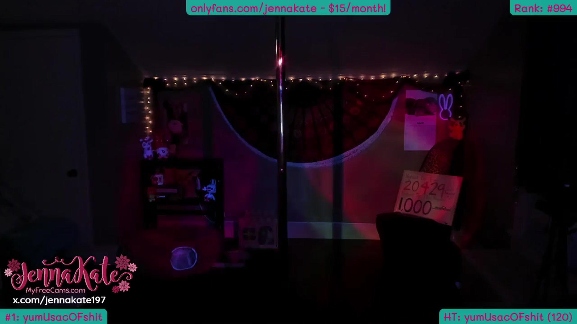 Gallery image thumbnail from JennaKate's myfreecams stream on, 04/20/2026, 05:07 image 15 of 20