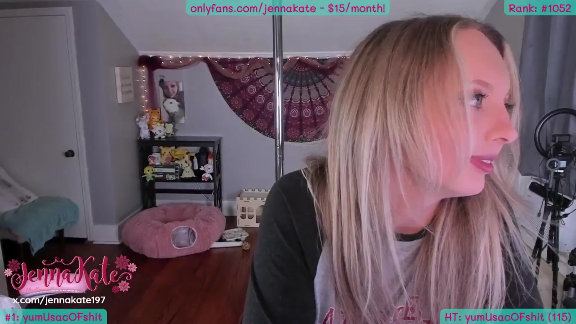 Gallery image thumbnail from JennaKate's myfreecams stream on, 04/20/2026, 05:07 image 6 of 20