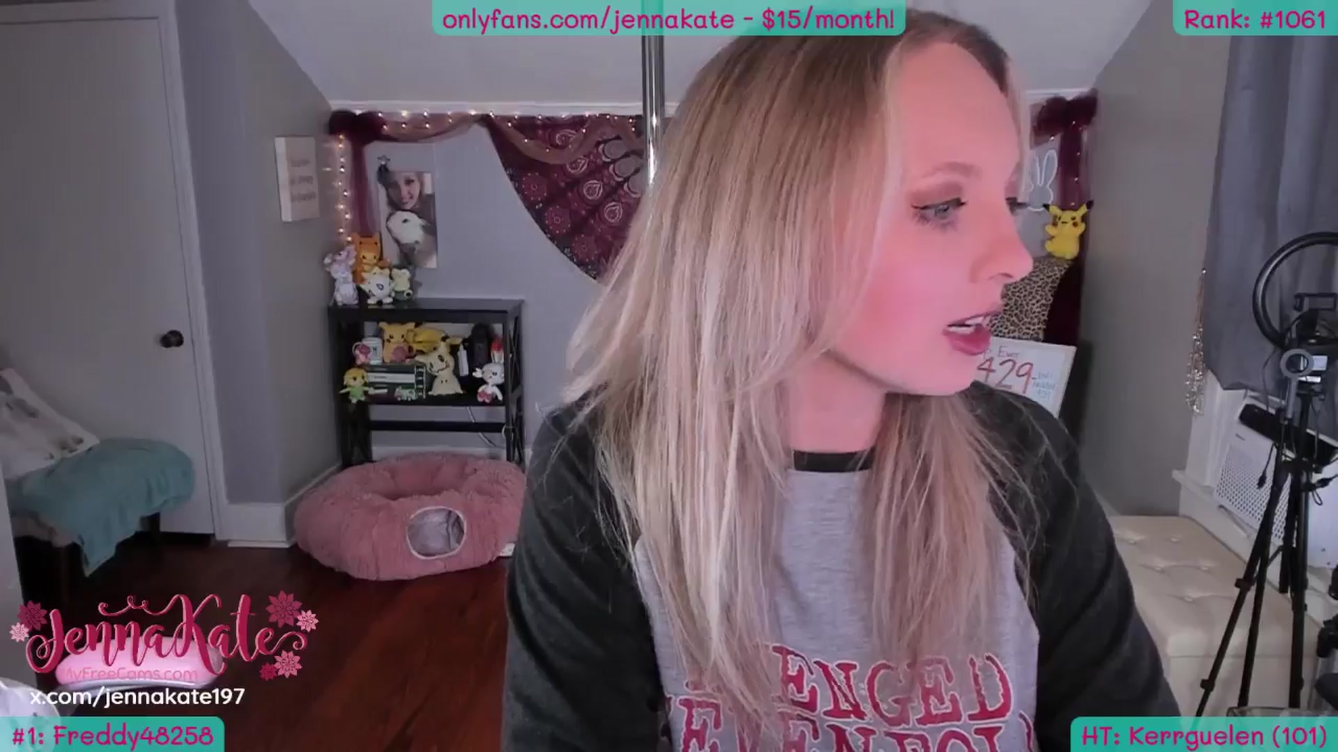 Gallery image thumbnail from JennaKate's myfreecams stream on, 04/20/2026, 05:07 image 3 of 20