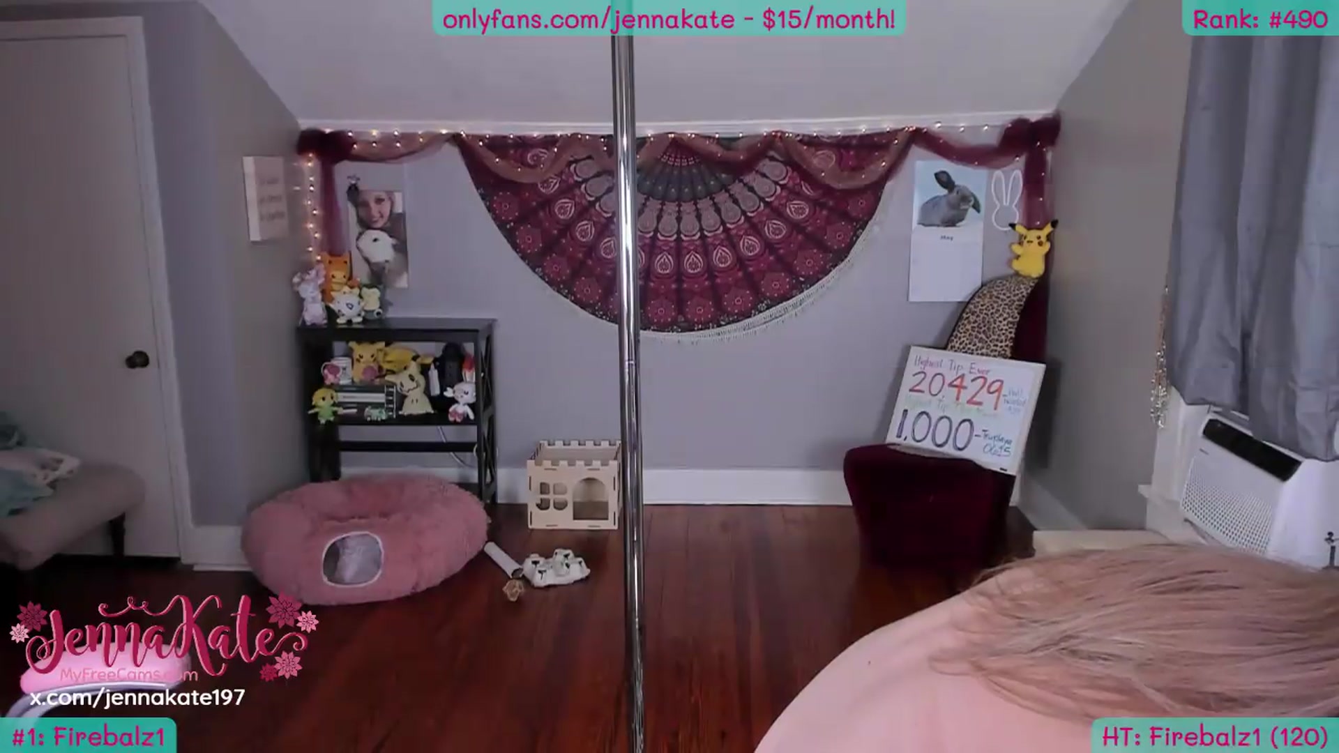 Gallery image thumbnail from JennaKate's myfreecams stream on, 05/07/2026, 05:12 image 11 of 20