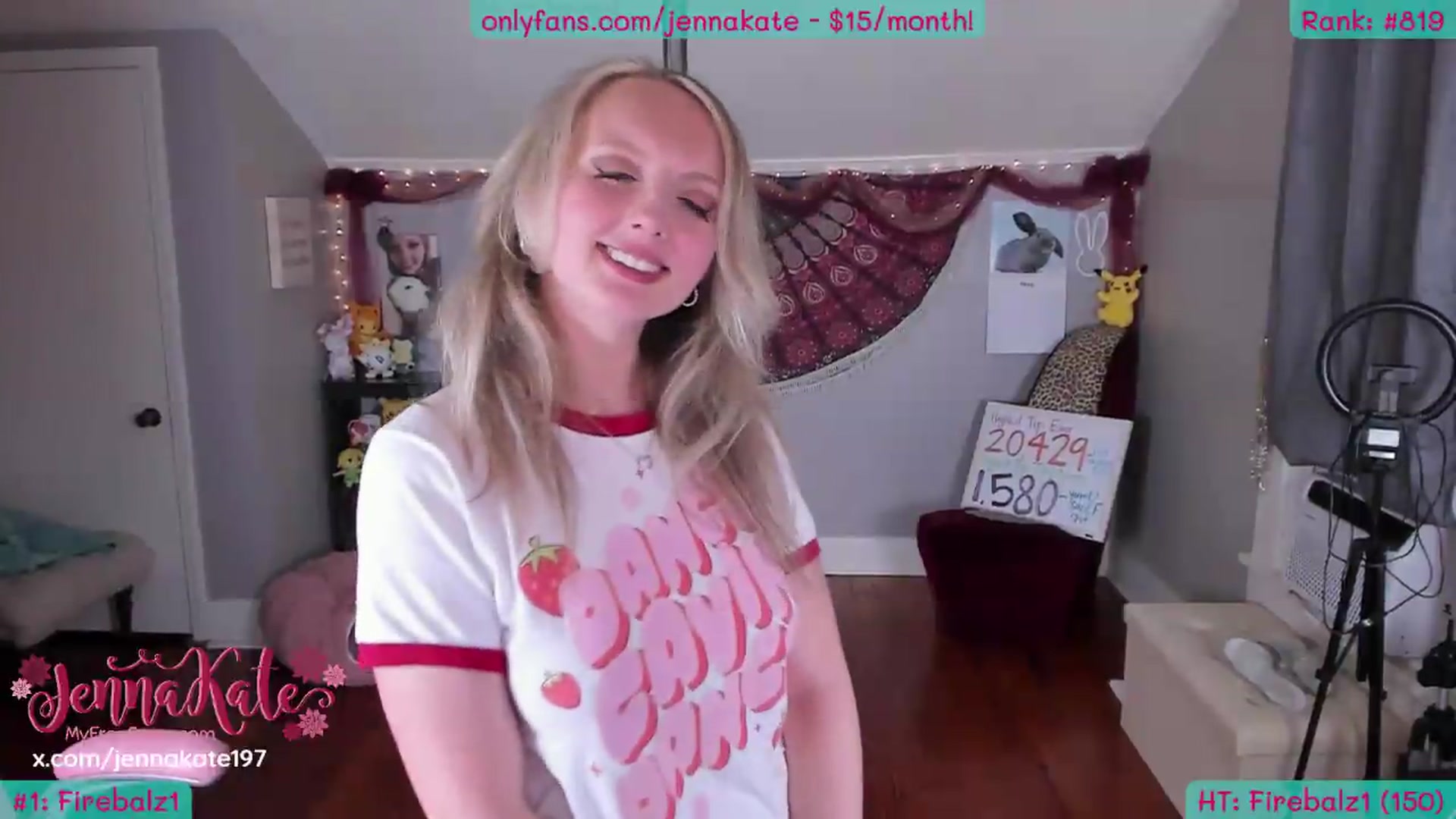 Gallery image thumbnail from JennaKate's myfreecams stream on, 05/12/2026, 05:29 image 10 of 20