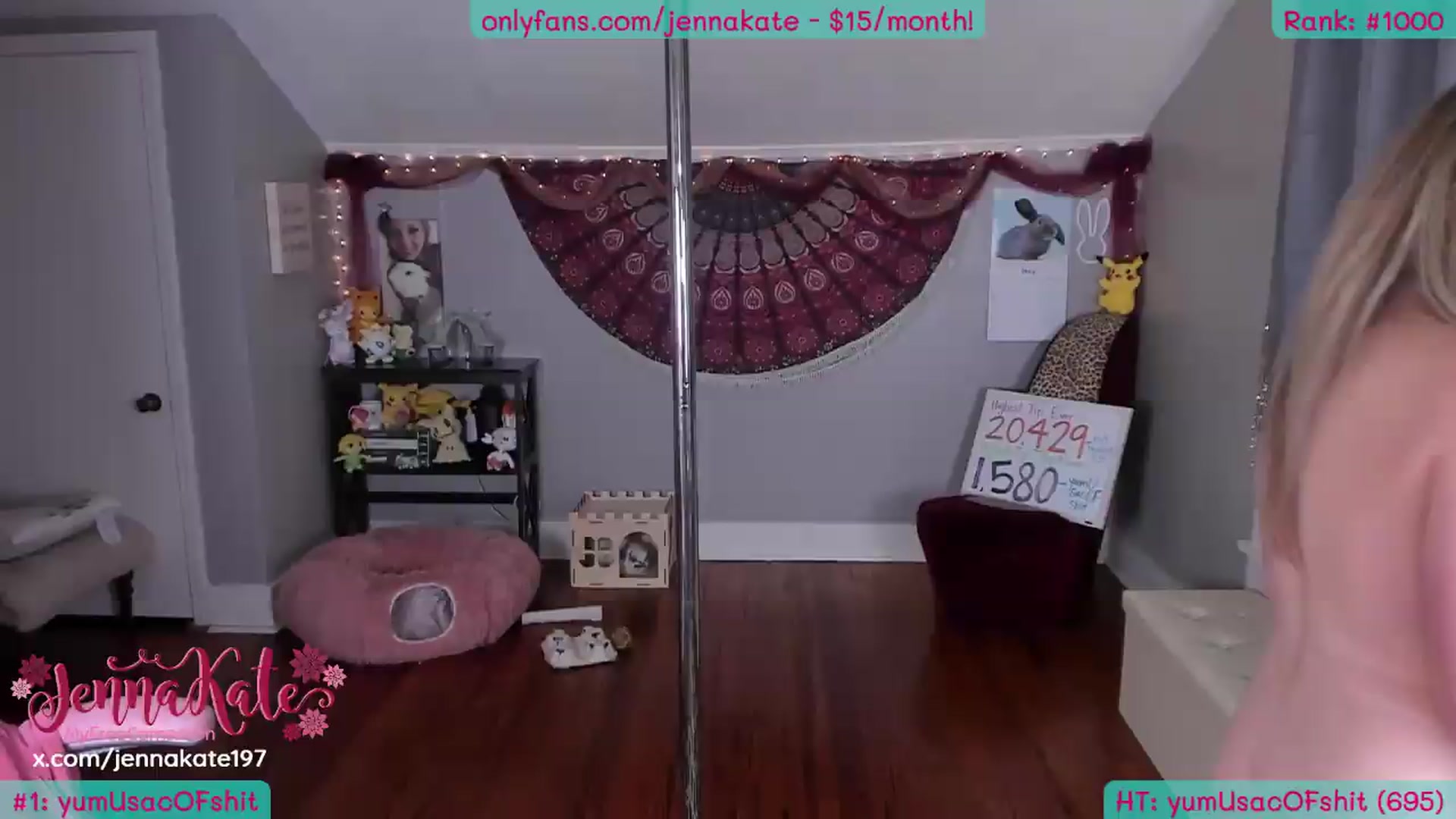 Gallery image thumbnail from JennaKate's myfreecams stream on, 05/25/2026, 07:29 image 8 of 20