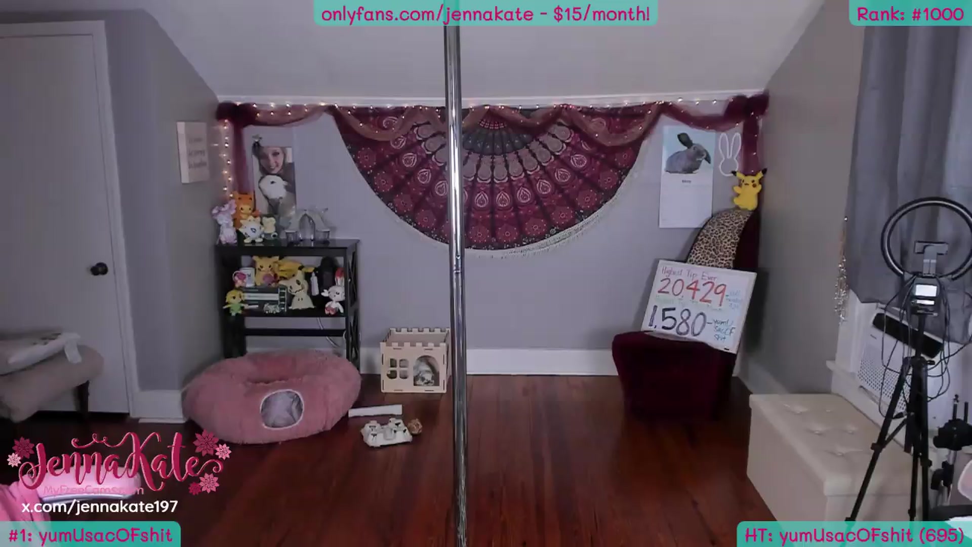 Gallery image thumbnail from JennaKate's myfreecams stream on, 05/25/2026, 07:29 image 7 of 20