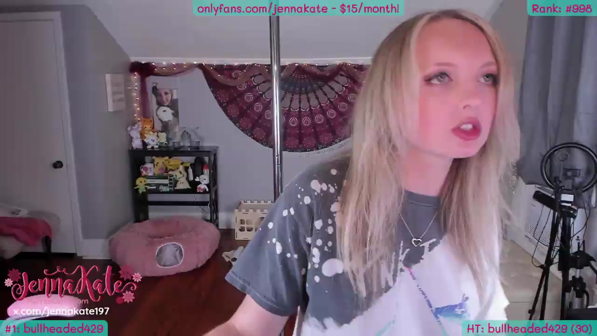 Gallery image thumbnail from JennaKate's myfreecams stream on, 05/27/2026, 02:27 image 1 of 20