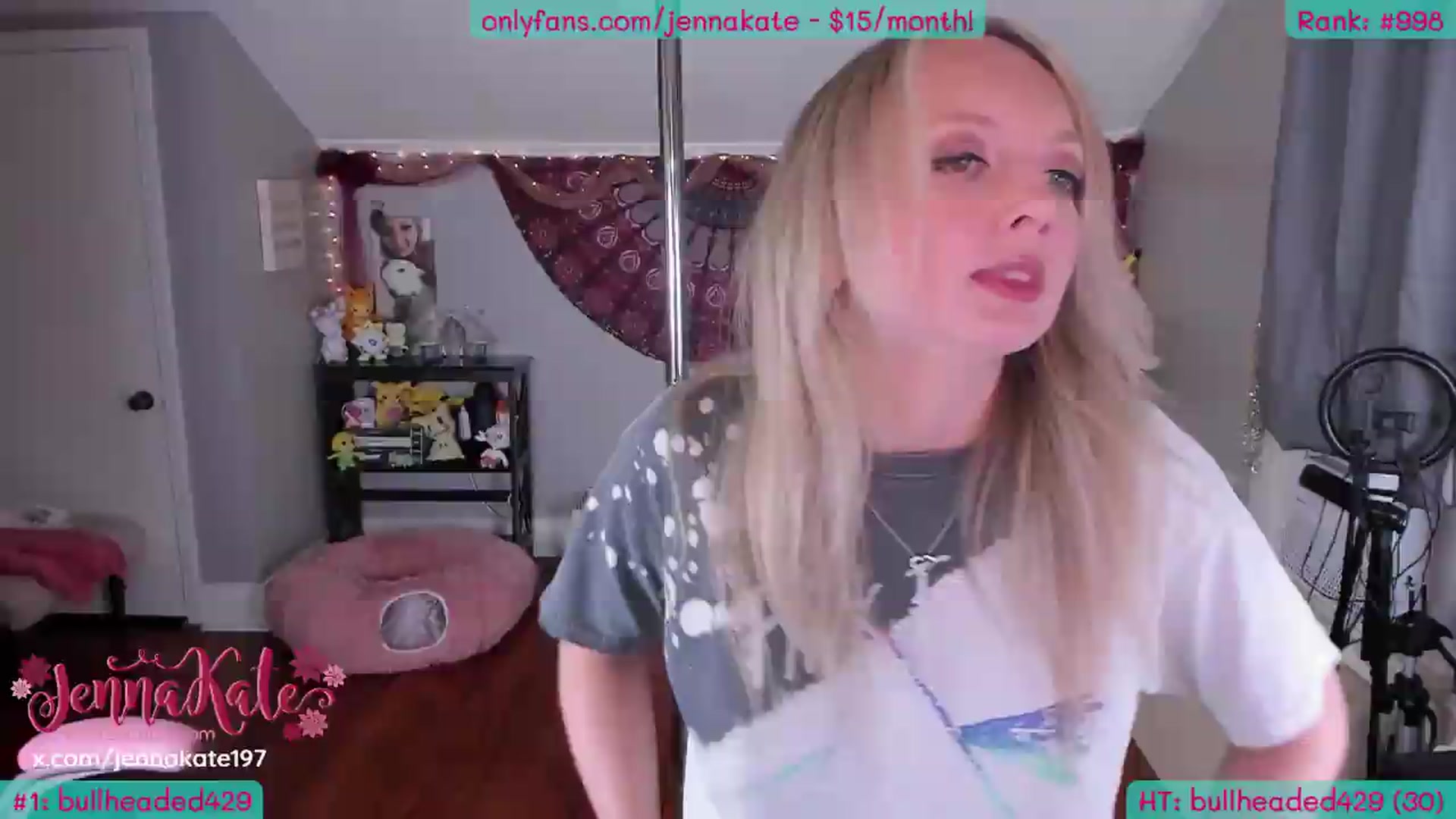 Gallery image thumbnail from JennaKate's myfreecams stream on, 05/27/2026, 02:27 image 4 of 20