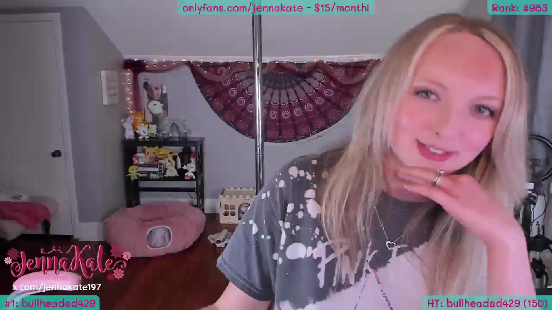 Gallery image thumbnail from JennaKate's myfreecams stream on, 05/27/2026, 04:24 image 4 of 20