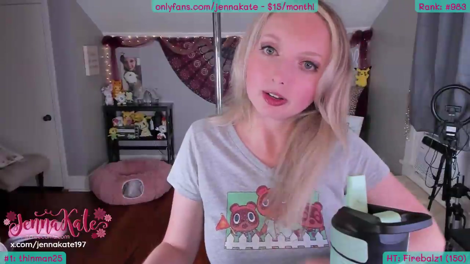Gallery image thumbnail from JennaKate's myfreecams stream on, 06/09/2026, 03:50 image 15 of 20