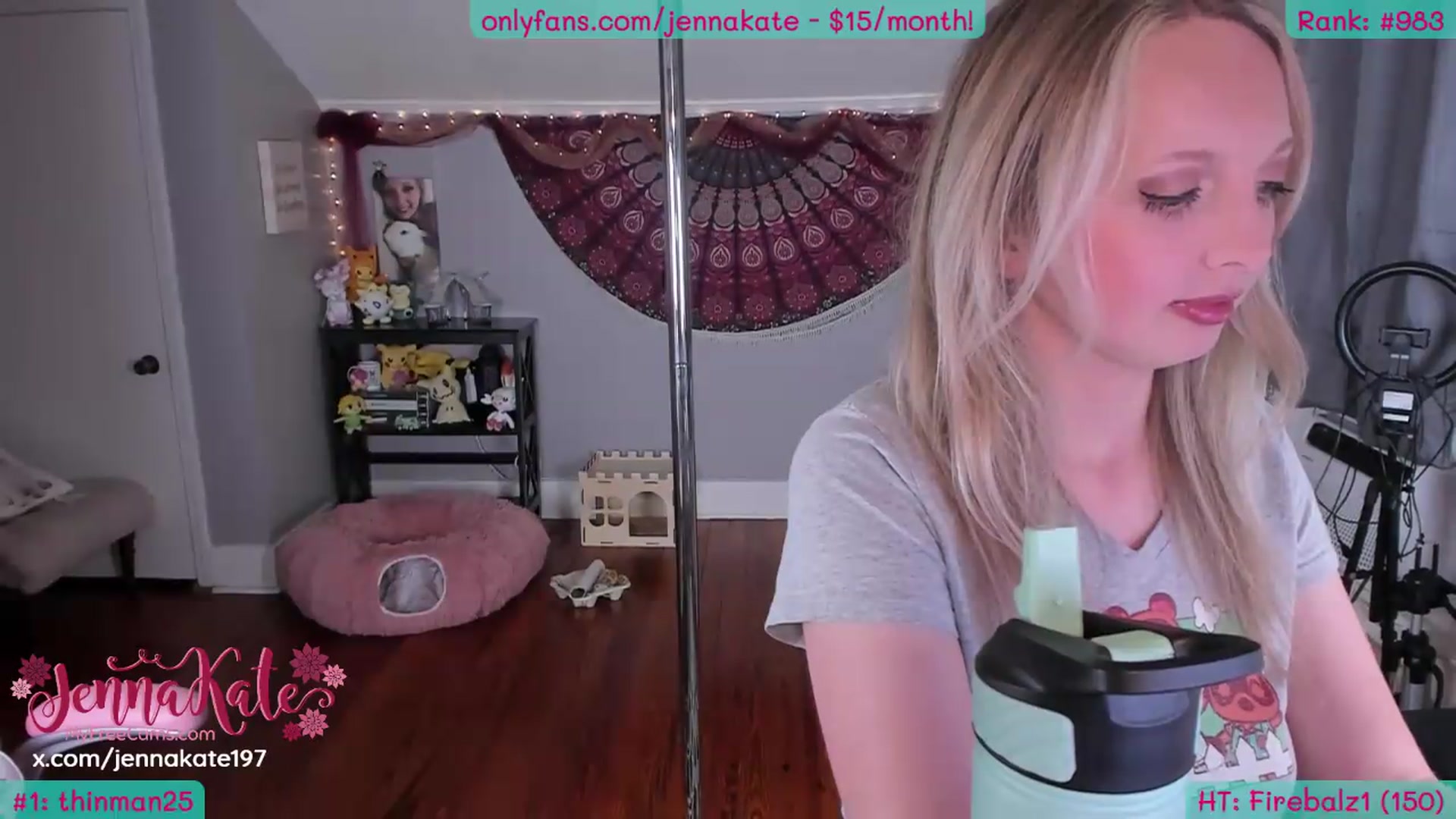 Gallery image thumbnail from JennaKate's myfreecams stream on, 06/09/2026, 03:50 image 16 of 20