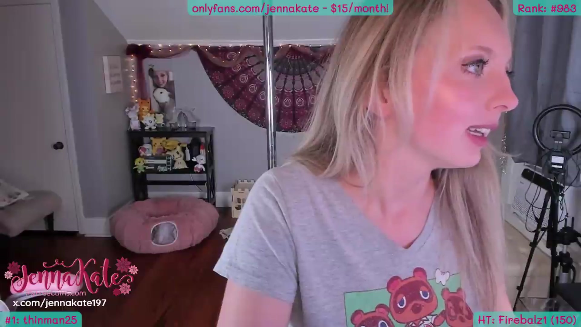 Gallery image thumbnail from JennaKate's myfreecams stream on, 06/09/2026, 03:50 image 13 of 20