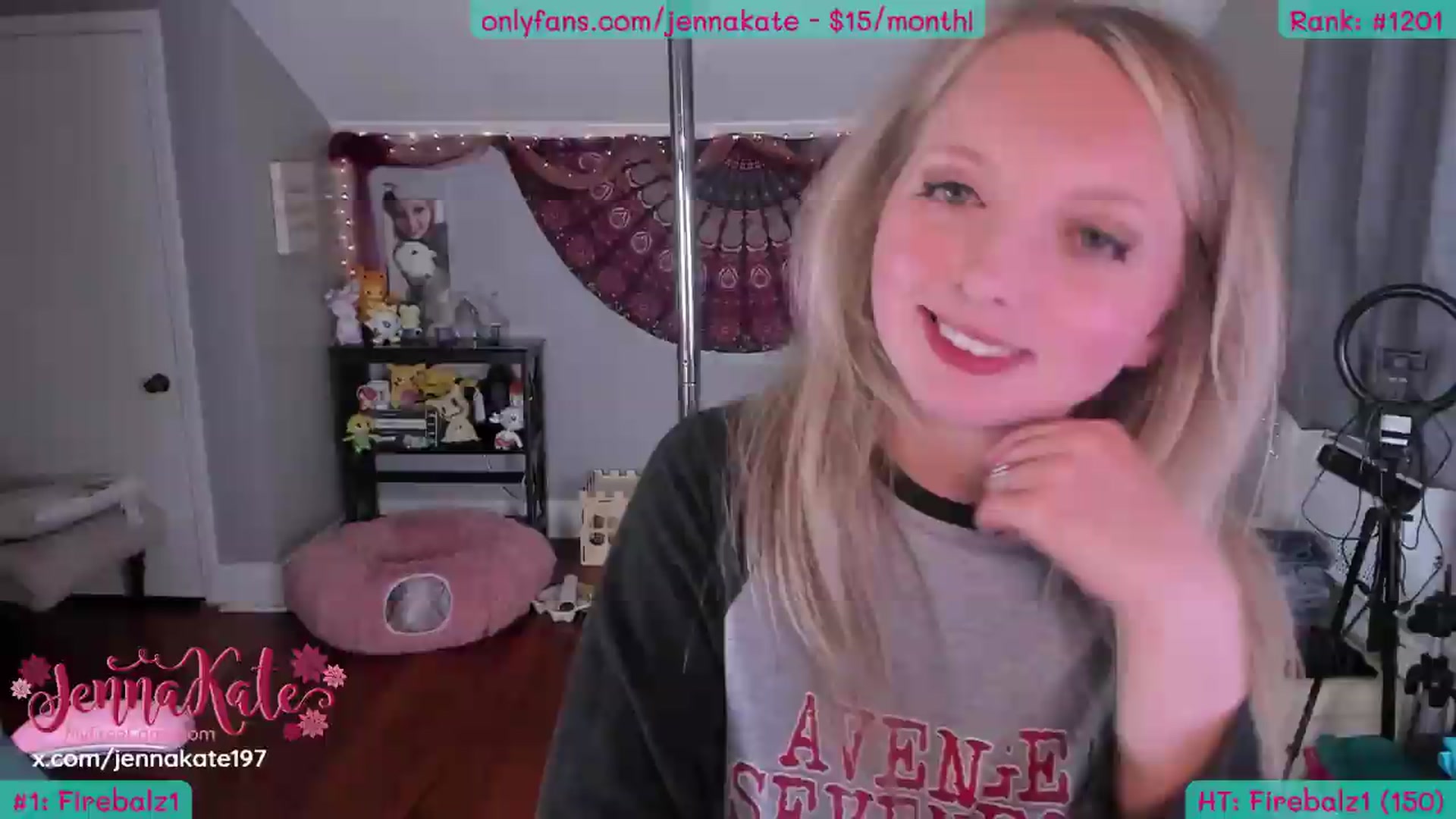 Gallery image thumbnail from JennaKate's myfreecams stream on, 06/19/2026, 04:54 image 11 of 20