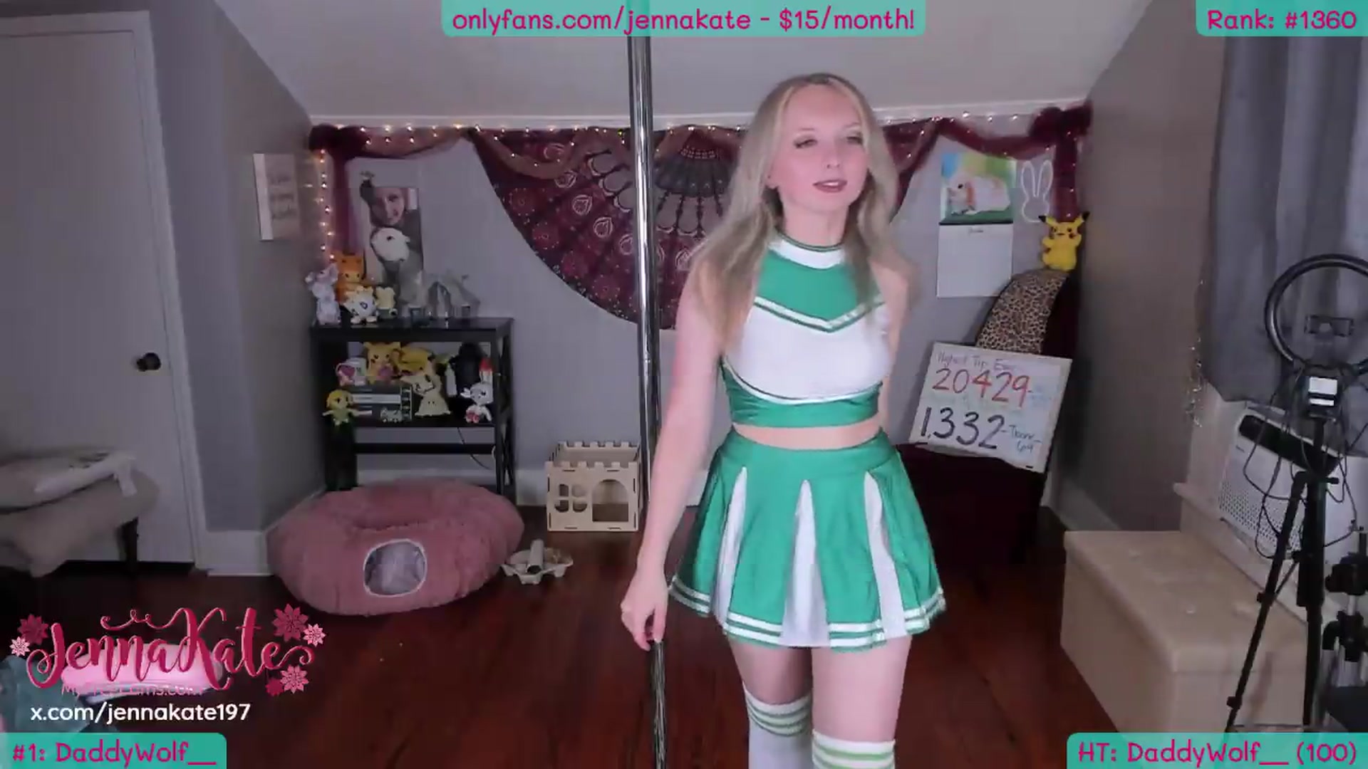 Gallery image thumbnail from JennaKate's myfreecams stream on, 06/22/2026, 04:39 image 6 of 20