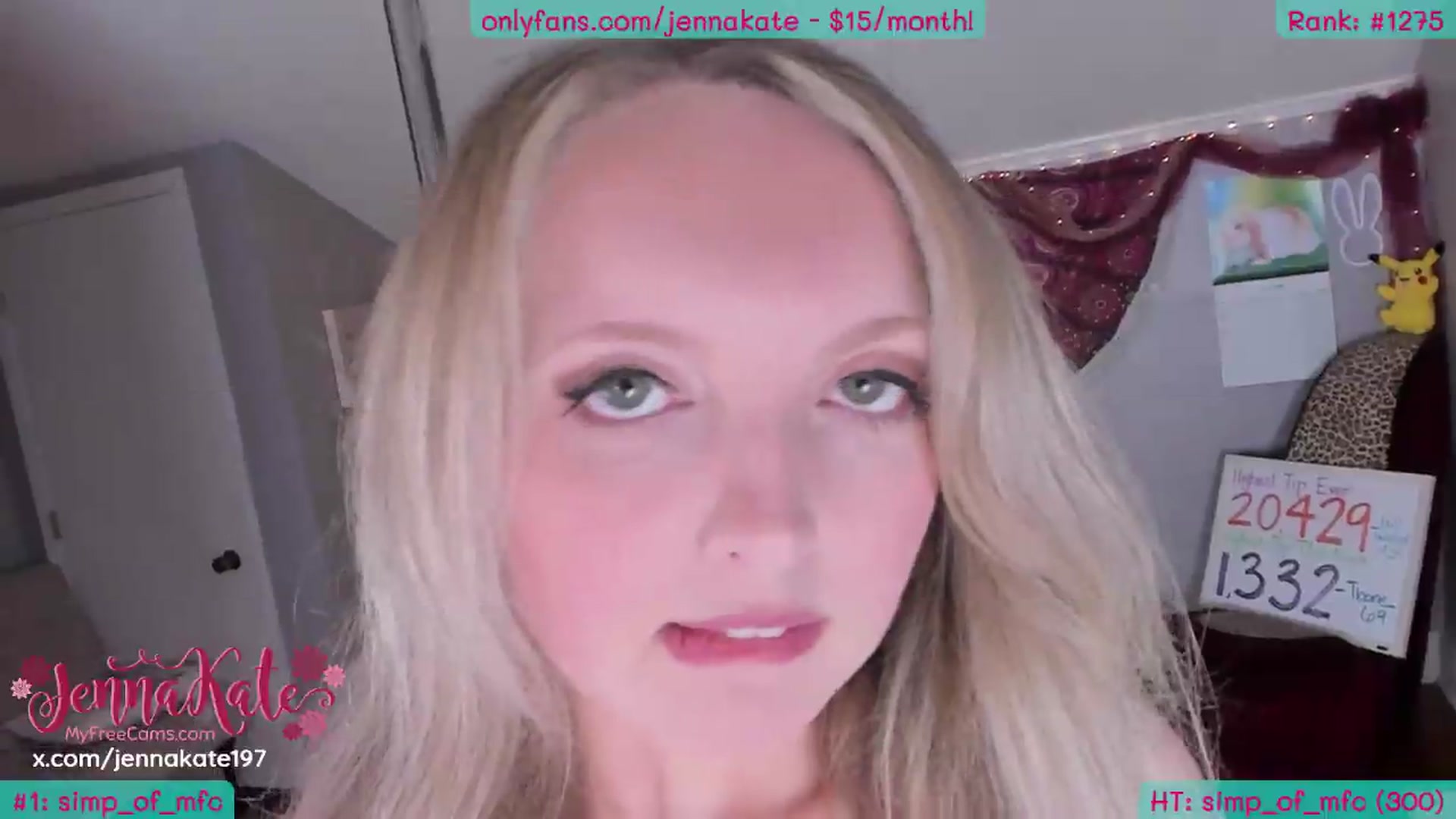 Gallery image thumbnail from JennaKate's myfreecams stream on, 06/22/2026, 04:39 image 19 of 20
