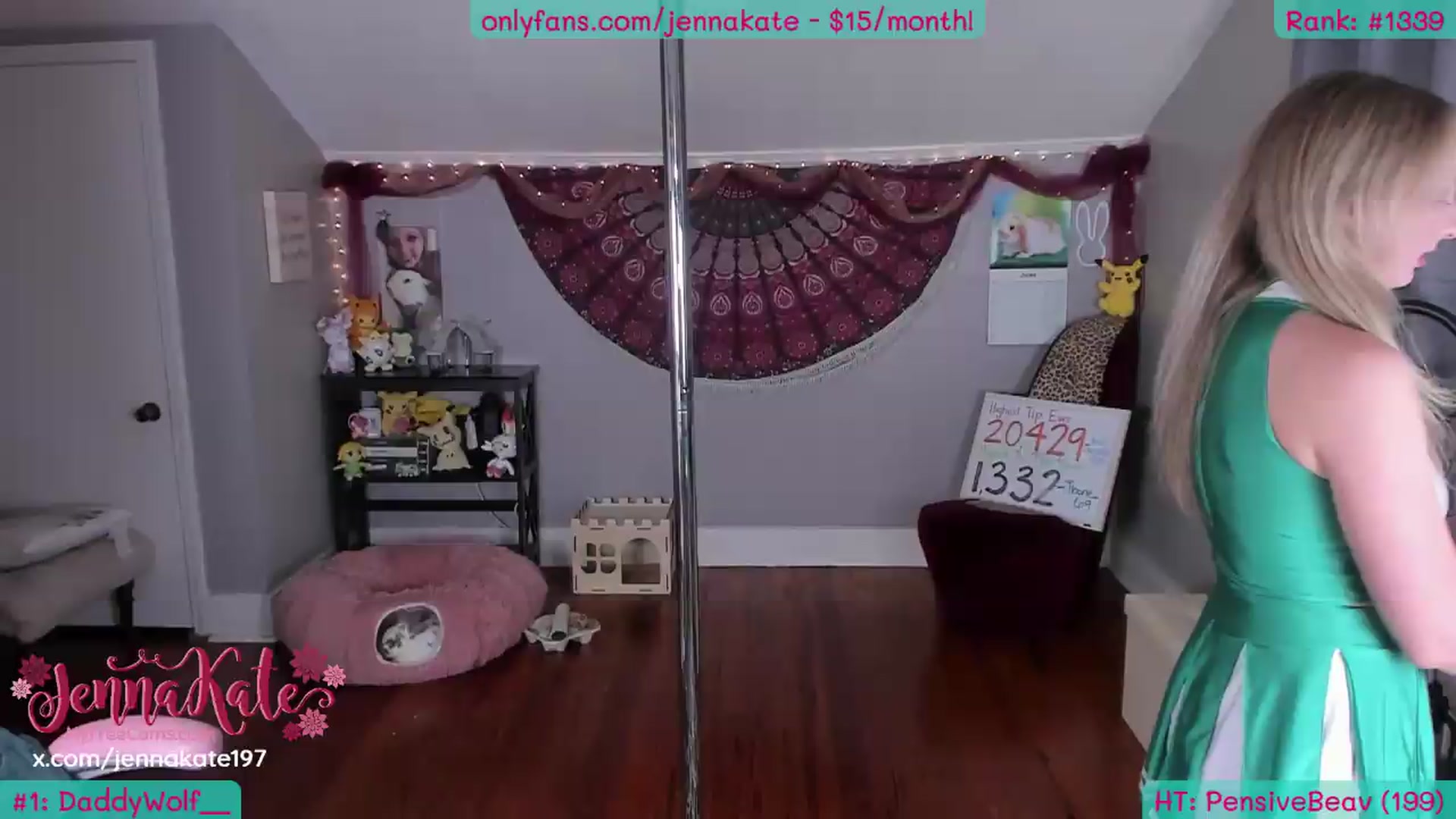 Gallery image thumbnail from JennaKate's myfreecams stream on, 06/22/2026, 04:39 image 8 of 20
