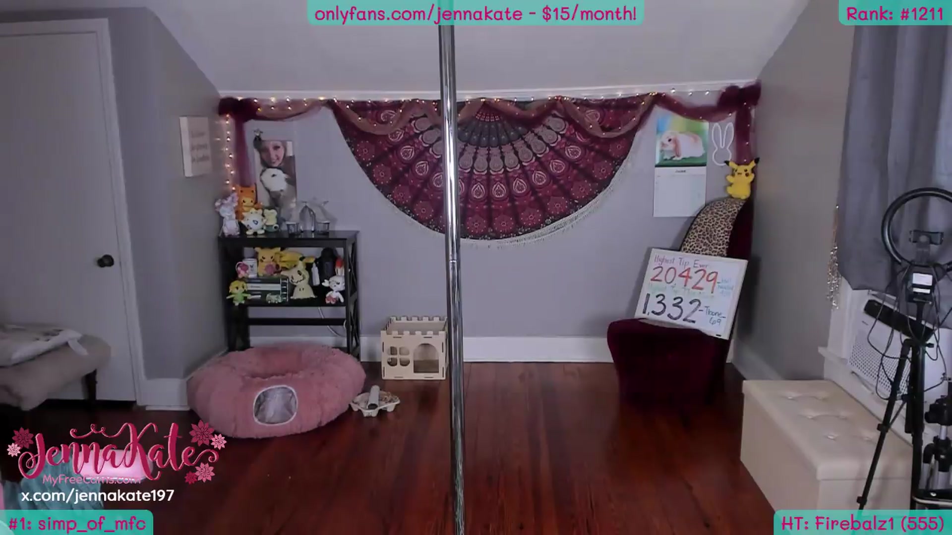 Gallery image thumbnail from JennaKate's myfreecams stream on, 06/22/2026, 06:12 image 15 of 20