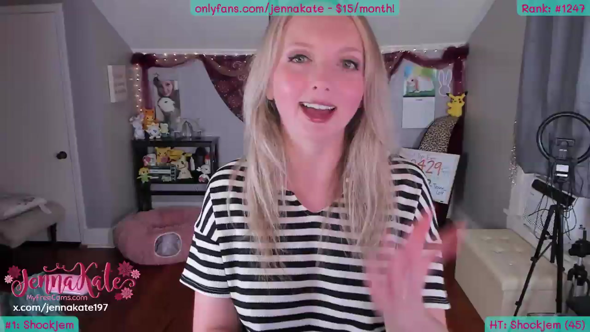 Gallery image thumbnail from JennaKate's myfreecams stream on, 06/23/2026, 04:04 image 8 of 20