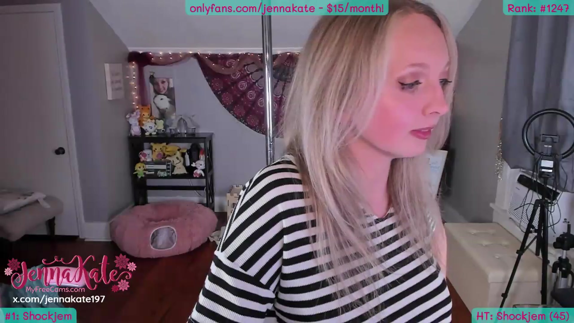 Gallery image thumbnail from JennaKate's myfreecams stream on, 06/23/2026, 04:04 image 11 of 20