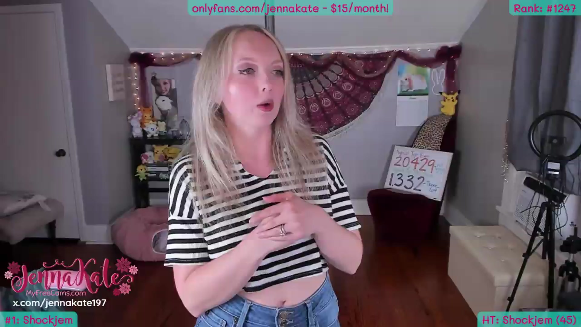 Gallery image thumbnail from JennaKate's myfreecams stream on, 06/23/2026, 04:04 image 10 of 20