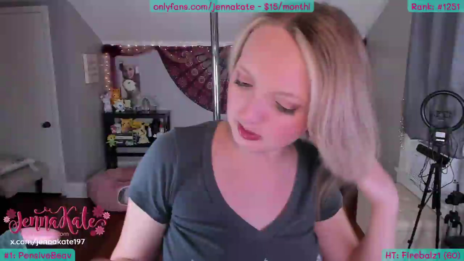Gallery image thumbnail from JennaKate's myfreecams stream on, 06/24/2026, 03:56 image 2 of 20