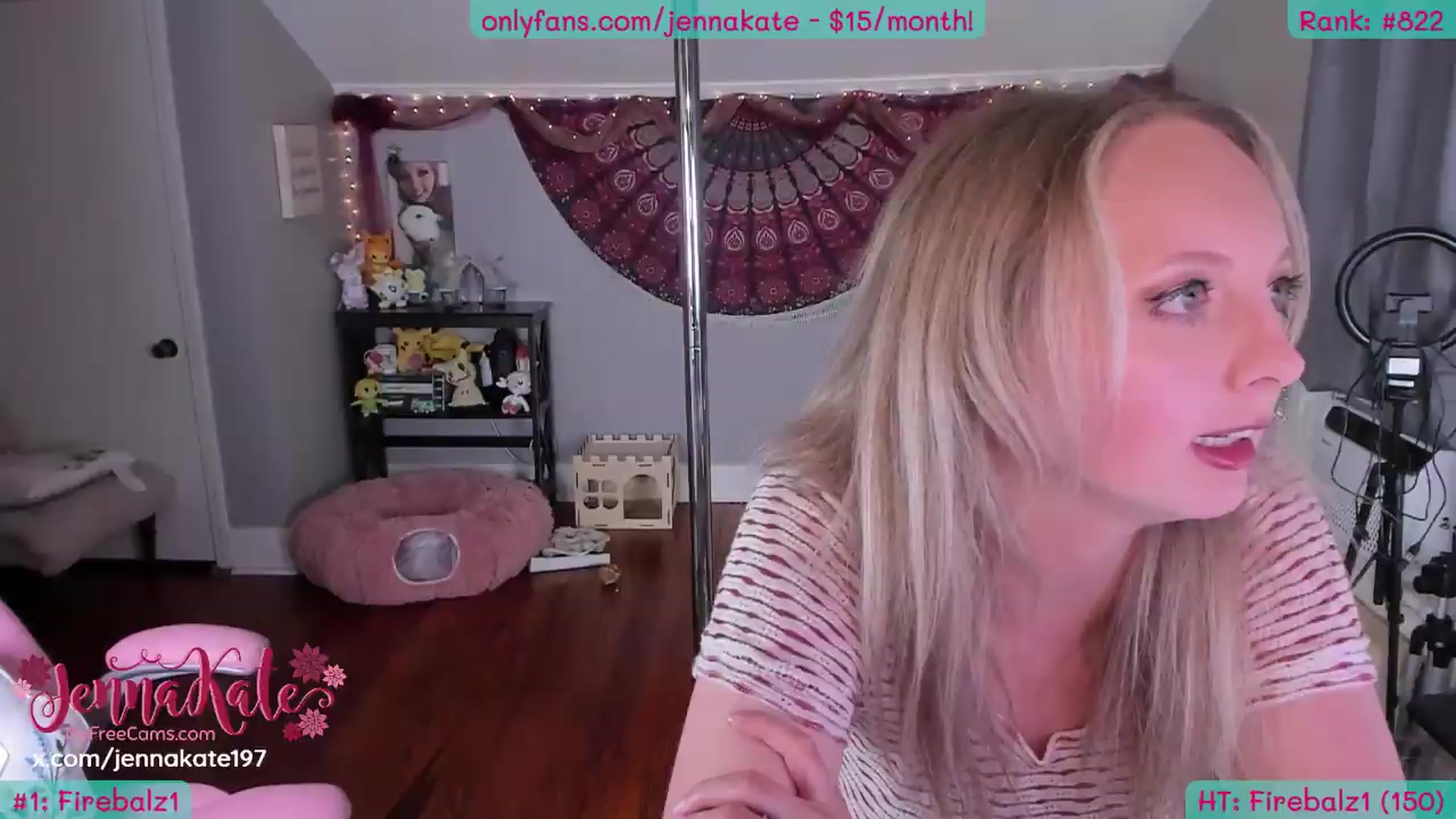 Gallery image thumbnail from JennaKate's myfreecams stream on, 07/17/2026, 04:25 image 15 of 20