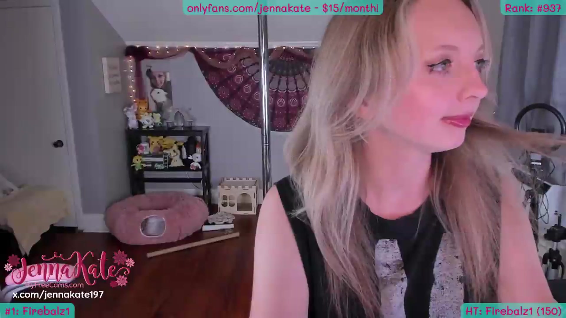 Gallery image thumbnail from JennaKate's myfreecams stream on, 07/24/2026, 03:51 image 9 of 20