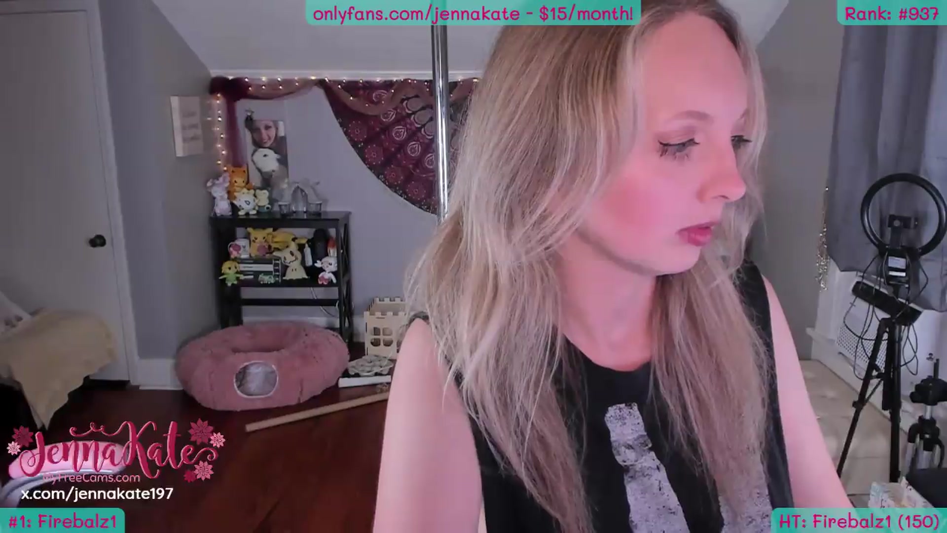 Gallery image thumbnail from JennaKate's myfreecams stream on, 07/24/2026, 03:51 image 10 of 20