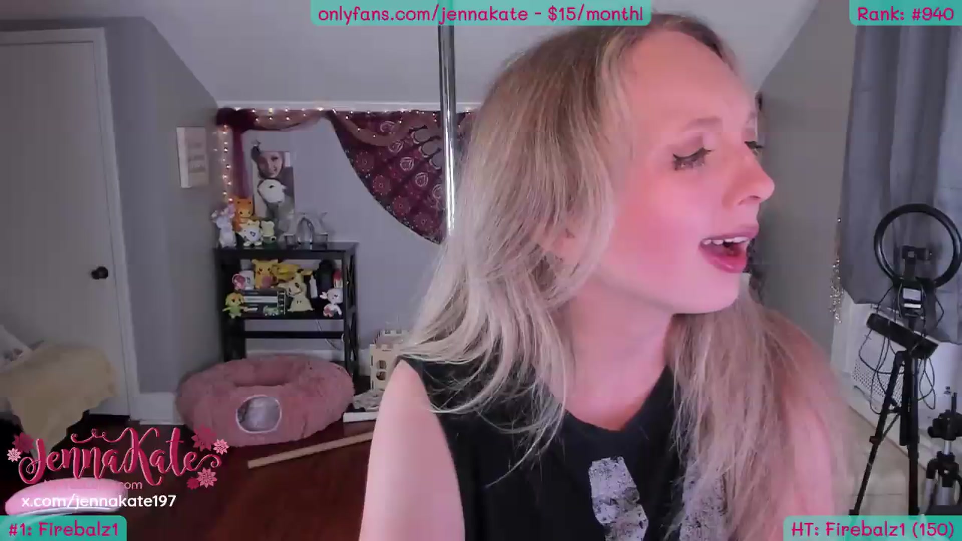 Gallery image thumbnail from JennaKate's myfreecams stream on, 07/24/2026, 03:51 image 2 of 20