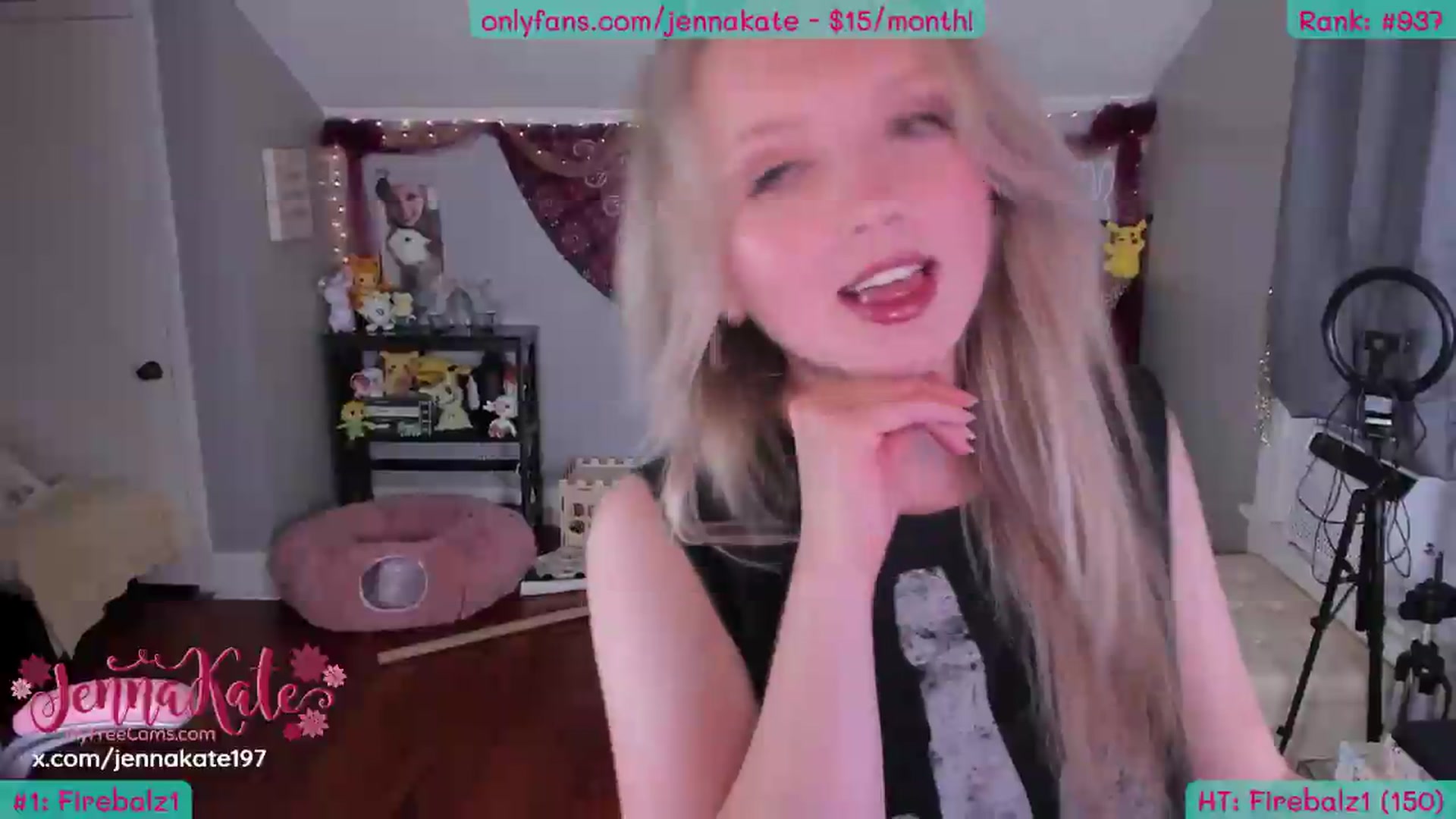 Gallery image thumbnail from JennaKate's myfreecams stream on, 07/24/2026, 03:51 image 7 of 20