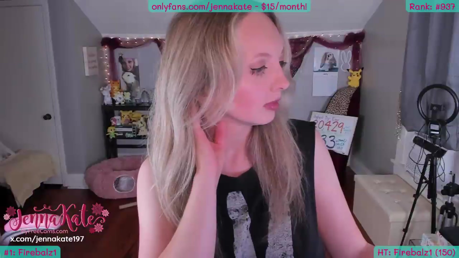 Gallery image thumbnail from JennaKate's myfreecams stream on, 07/24/2026, 03:51 image 20 of 20