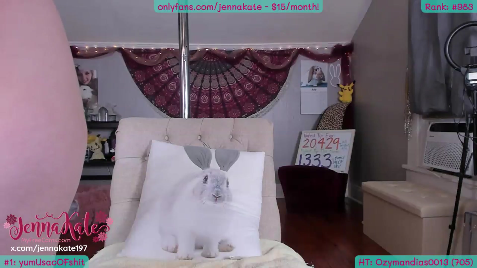Gallery image thumbnail from JennaKate's myfreecams stream on, 07/27/2026, 05:33 image 14 of 20