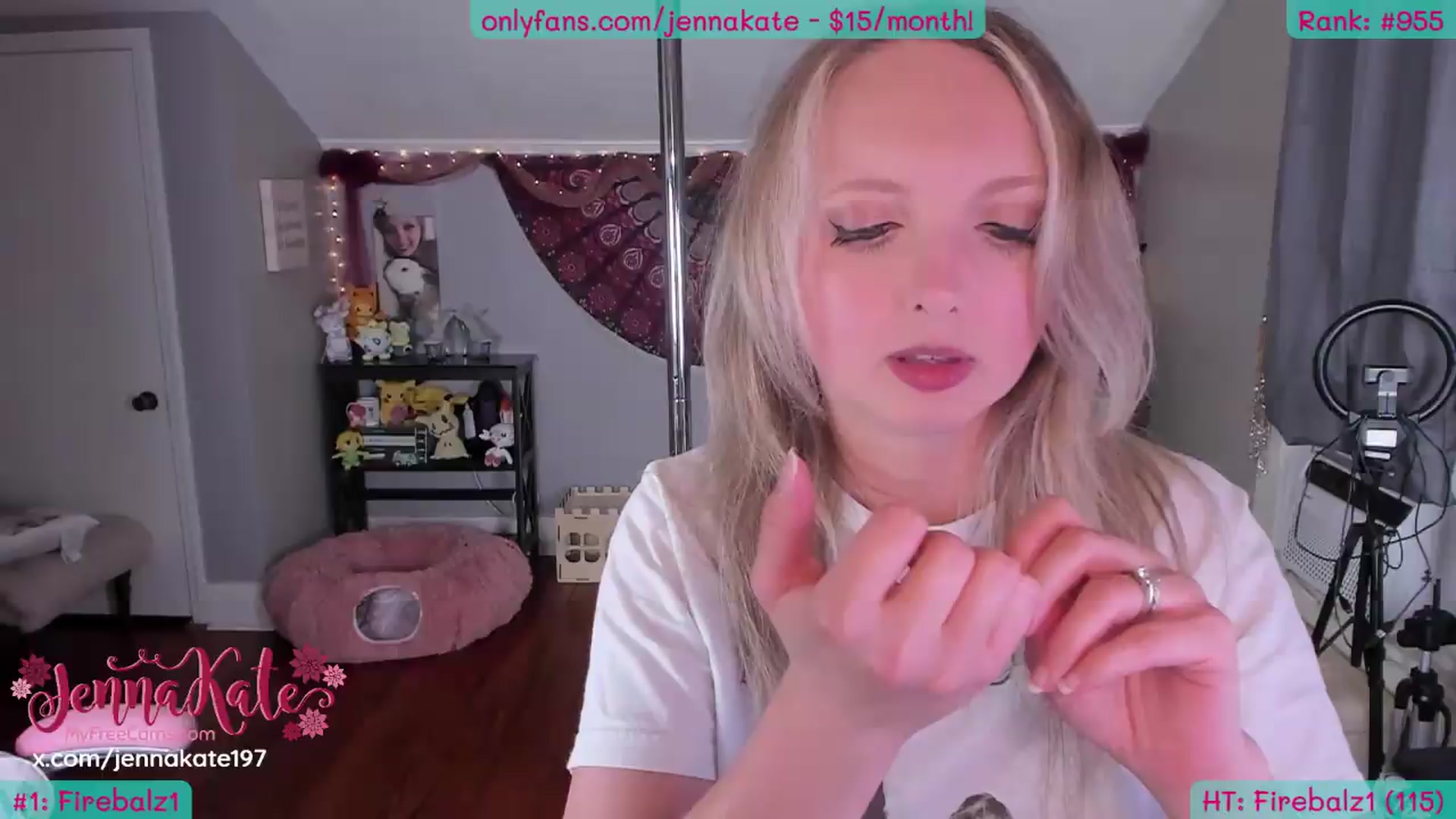 Gallery image thumbnail from JennaKate's myfreecams stream on, 07/28/2026, 04:32 image 8 of 20