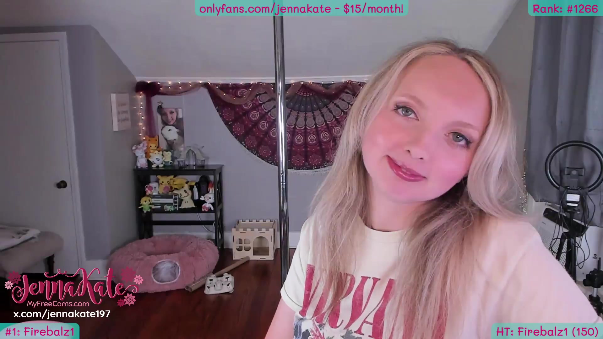 Gallery image thumbnail from JennaKate's myfreecams stream on, 08/19/2026, 03:28 image 14 of 20