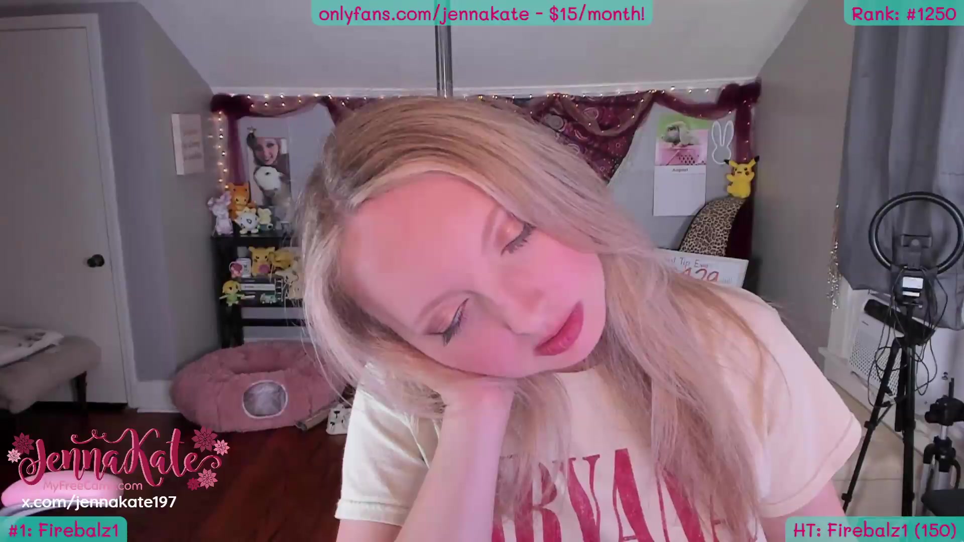 Gallery image thumbnail from JennaKate's myfreecams stream on, 08/19/2026, 03:28 image 20 of 20