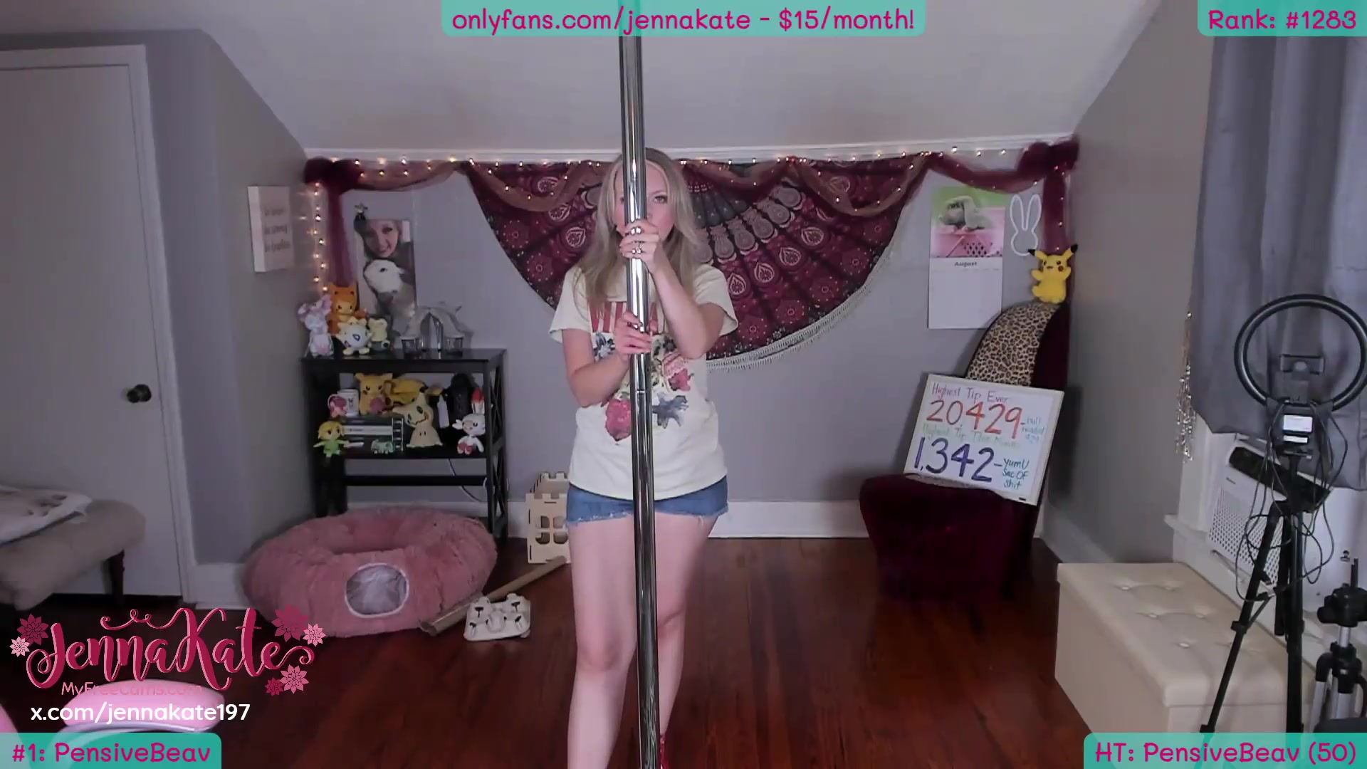 Gallery image thumbnail from JennaKate's myfreecams stream on, 08/19/2026, 03:28 image 8 of 20