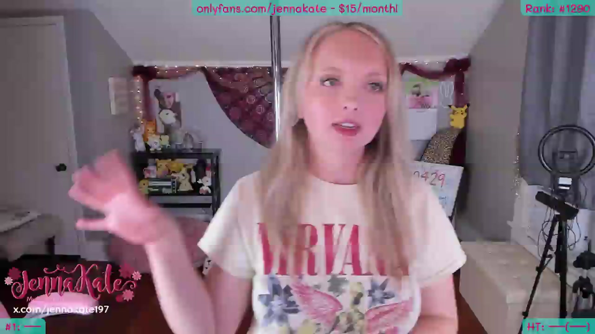 Gallery image thumbnail from JennaKate's myfreecams stream on, 08/19/2026, 03:28 image 3 of 20