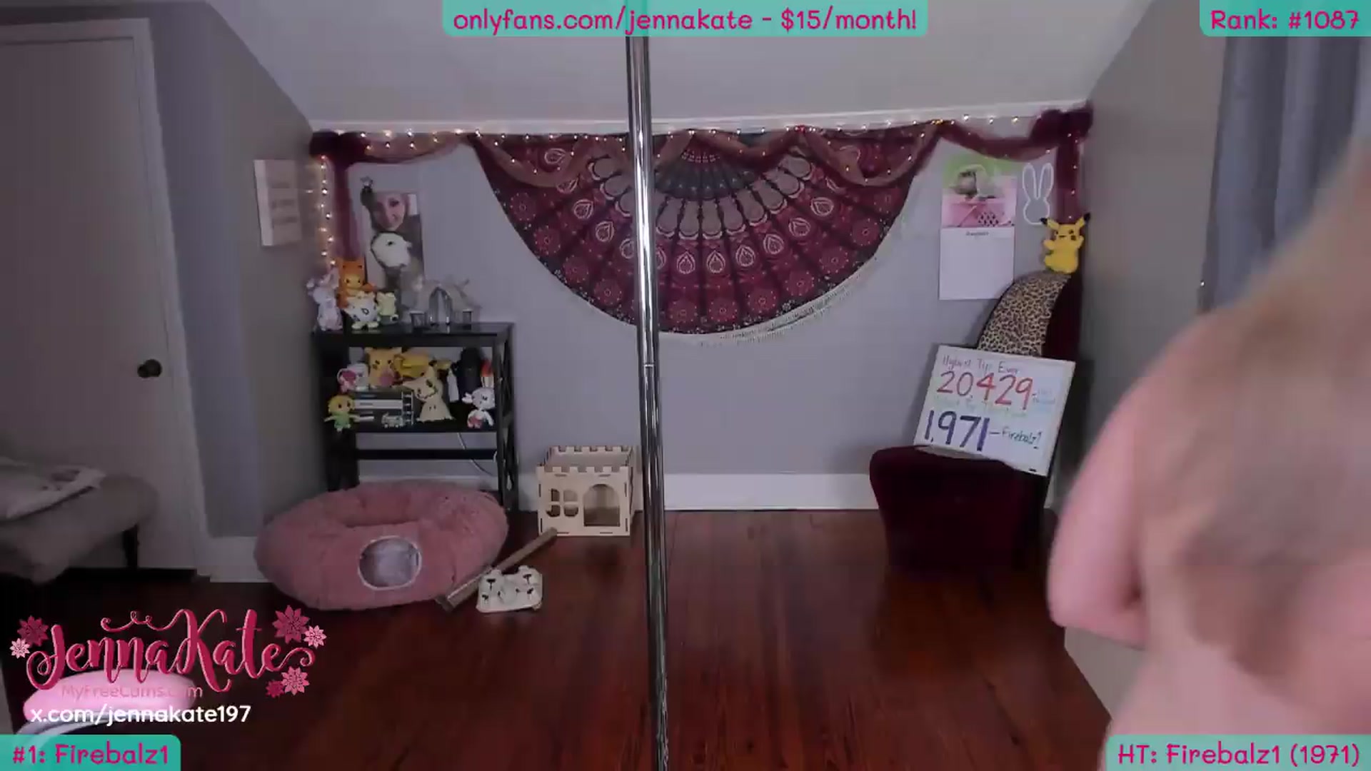Gallery image thumbnail from JennaKate's myfreecams stream on, 08/21/2026, 03:56 image 2 of 20