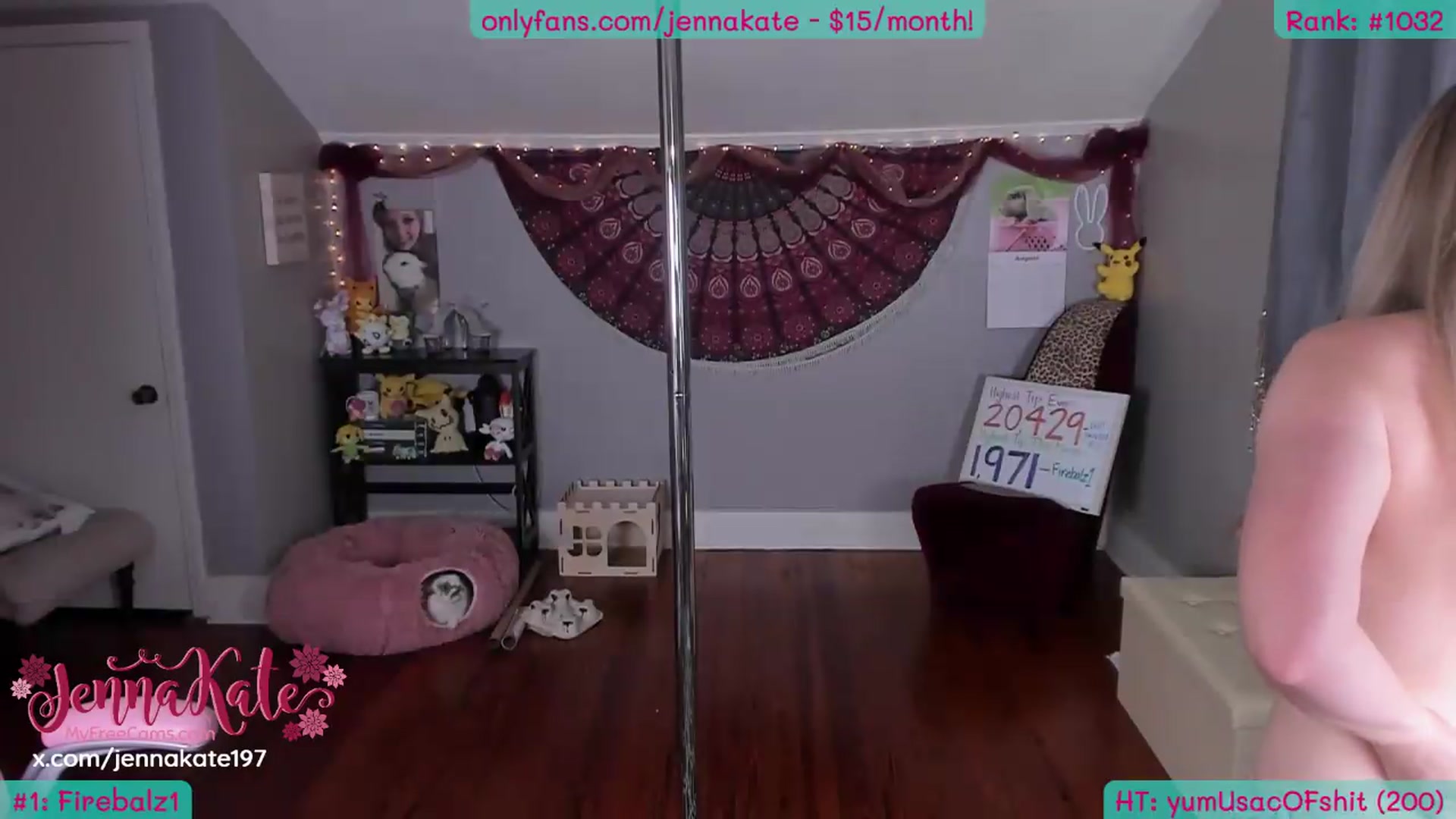 Gallery image thumbnail from JennaKate's myfreecams stream on, 08/31/2026, 02:55 image 15 of 20