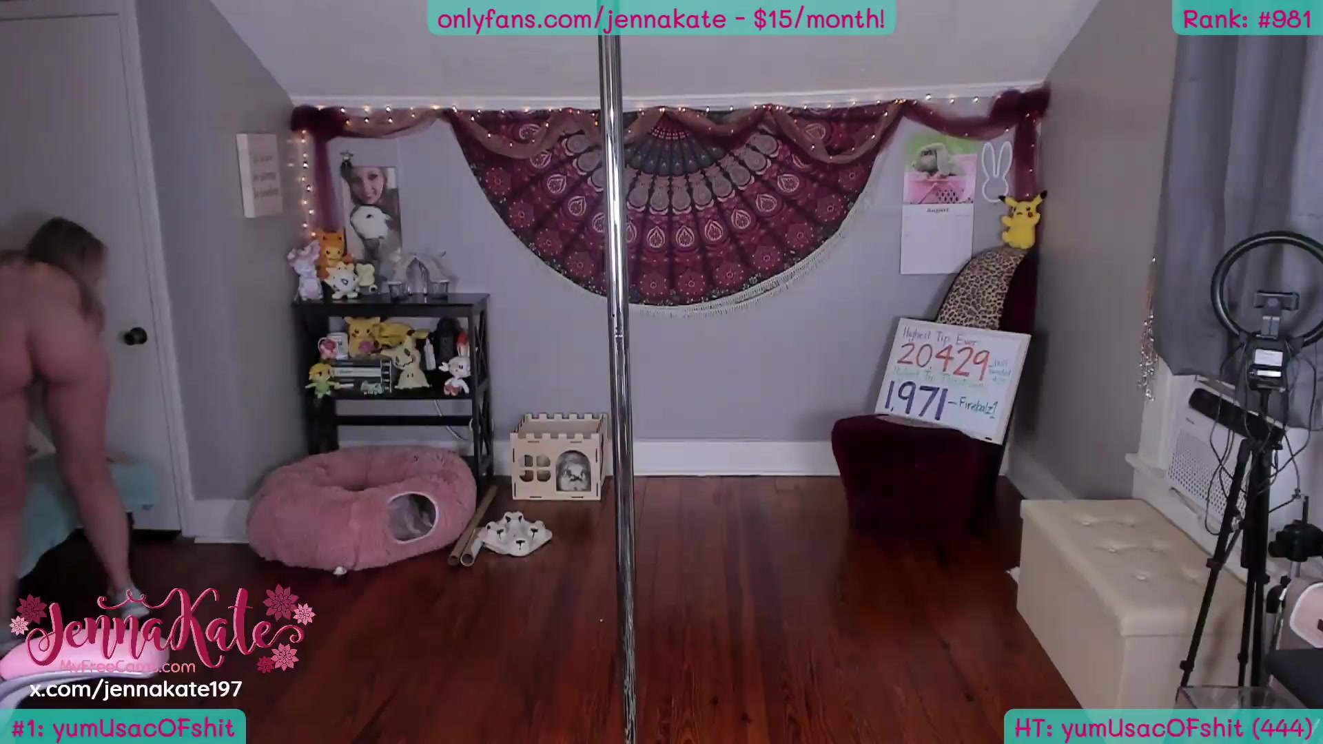 Gallery image thumbnail from JennaKate's myfreecams stream on, 08/31/2026, 05:48 image 18 of 20