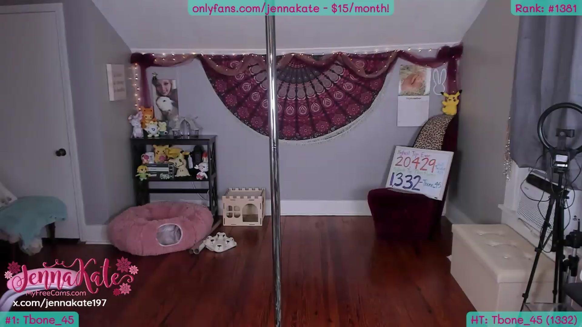 Gallery image thumbnail from JennaKate's myfreecams stream on, 09/07/2026, 06:27 image 8 of 20