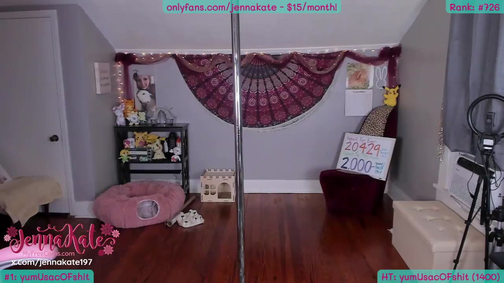 Gallery image thumbnail from JennaKate's myfreecams stream on, 09/10/2026, 05:14 image 8 of 20