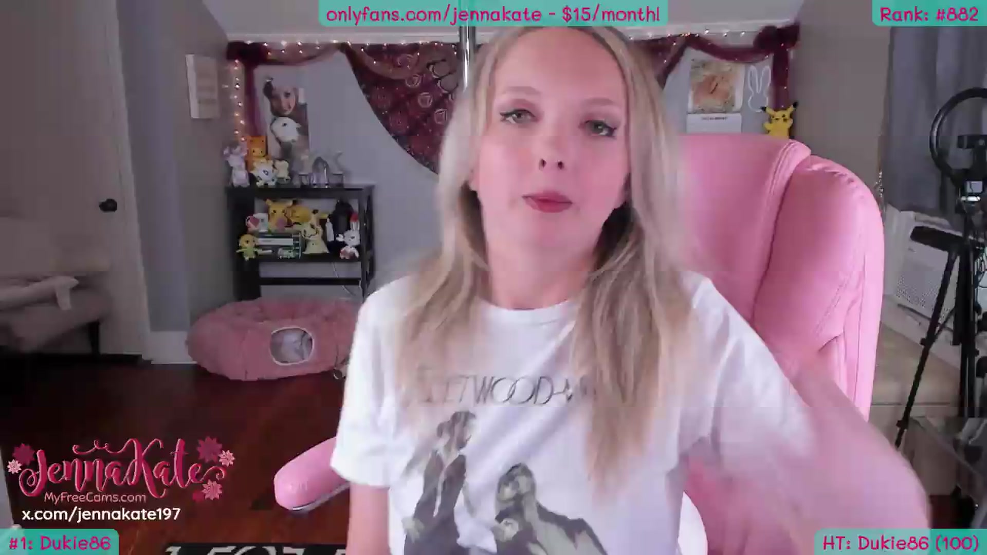 Gallery image thumbnail from JennaKate's myfreecams stream on, 09/16/2026, 03:51 image 5 of 20