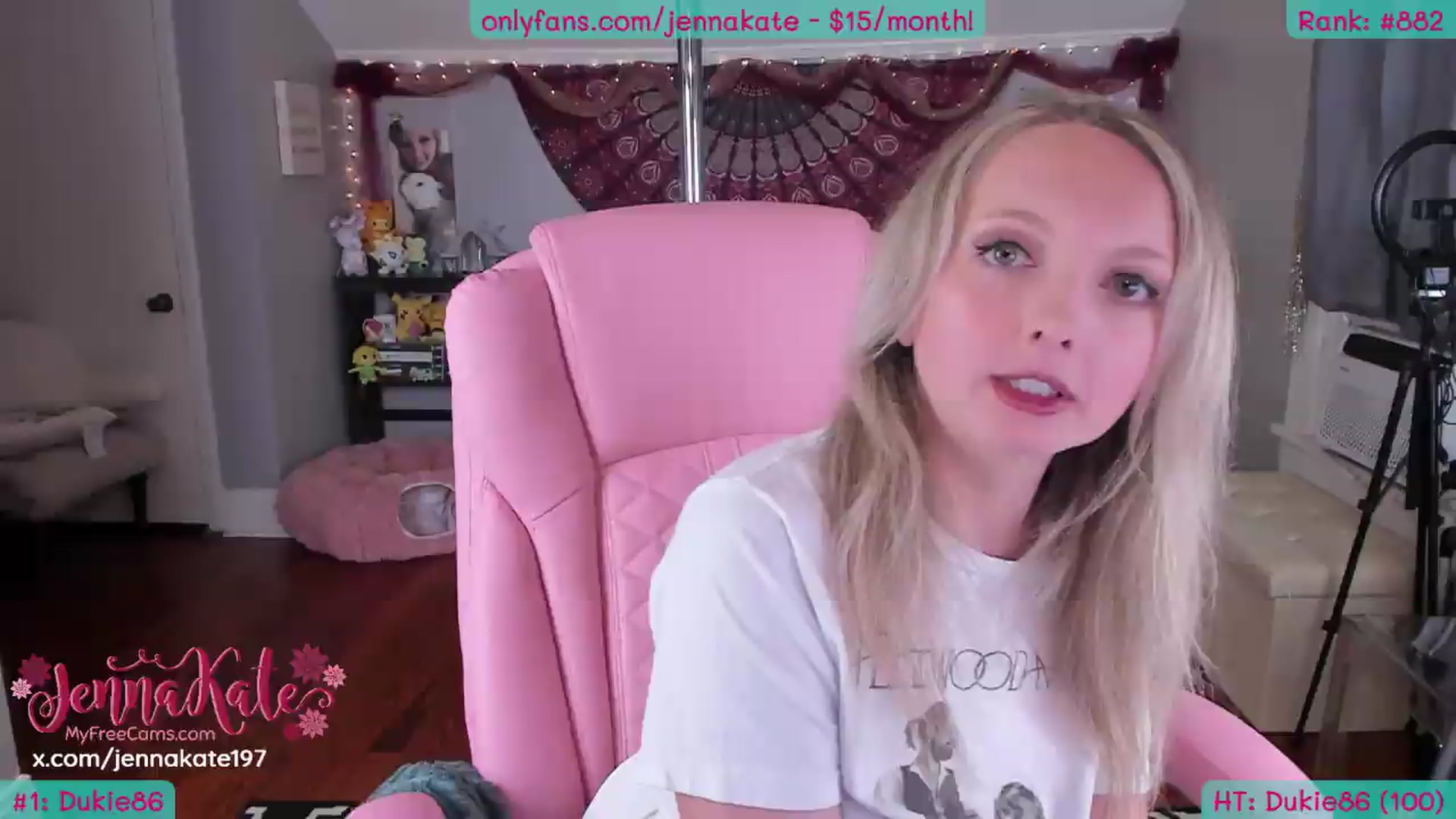Gallery image thumbnail from JennaKate's myfreecams stream on, 09/16/2026, 03:51 image 4 of 20