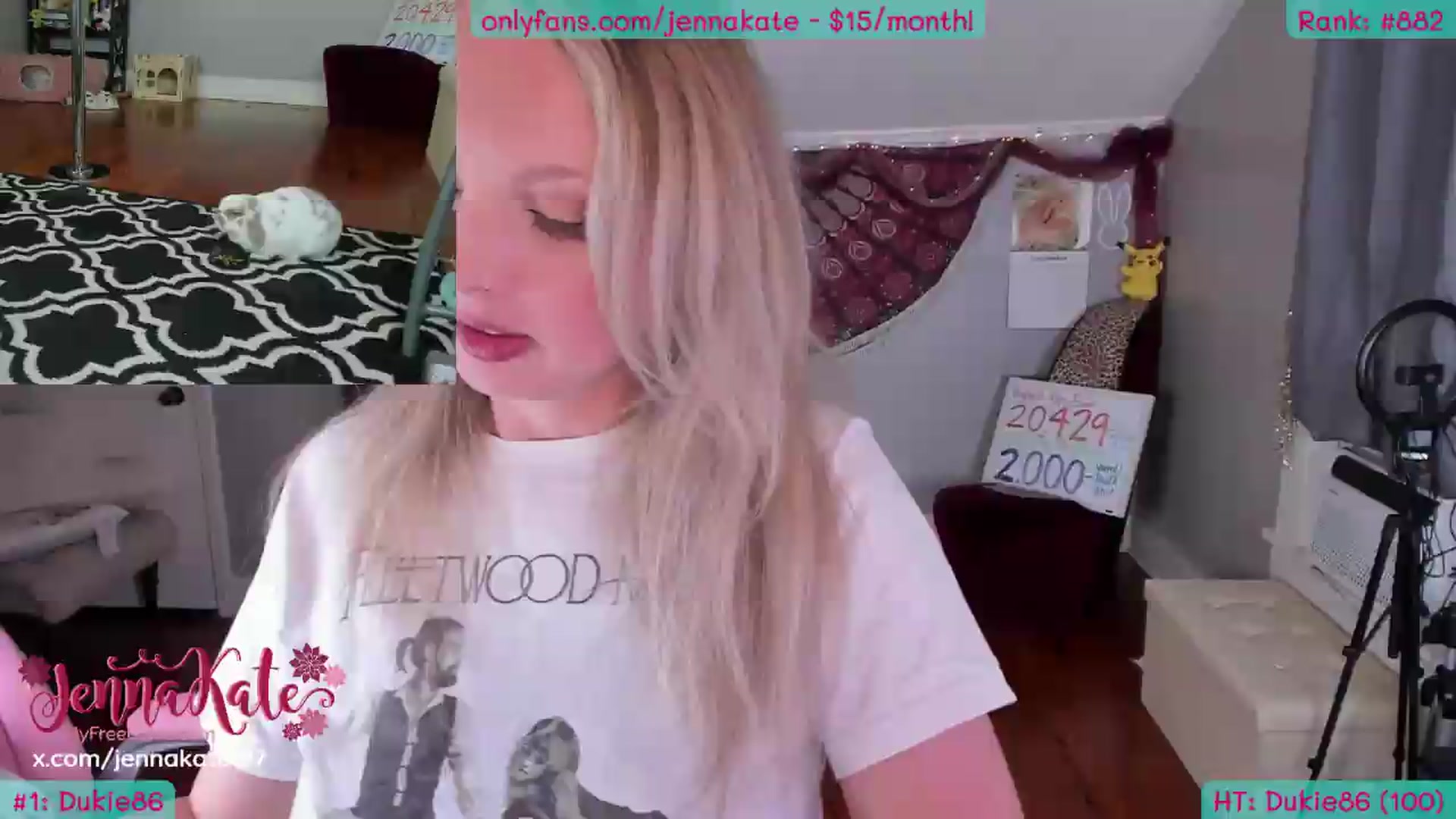 Gallery image thumbnail from JennaKate's myfreecams stream on, 09/16/2026, 03:51 image 6 of 20