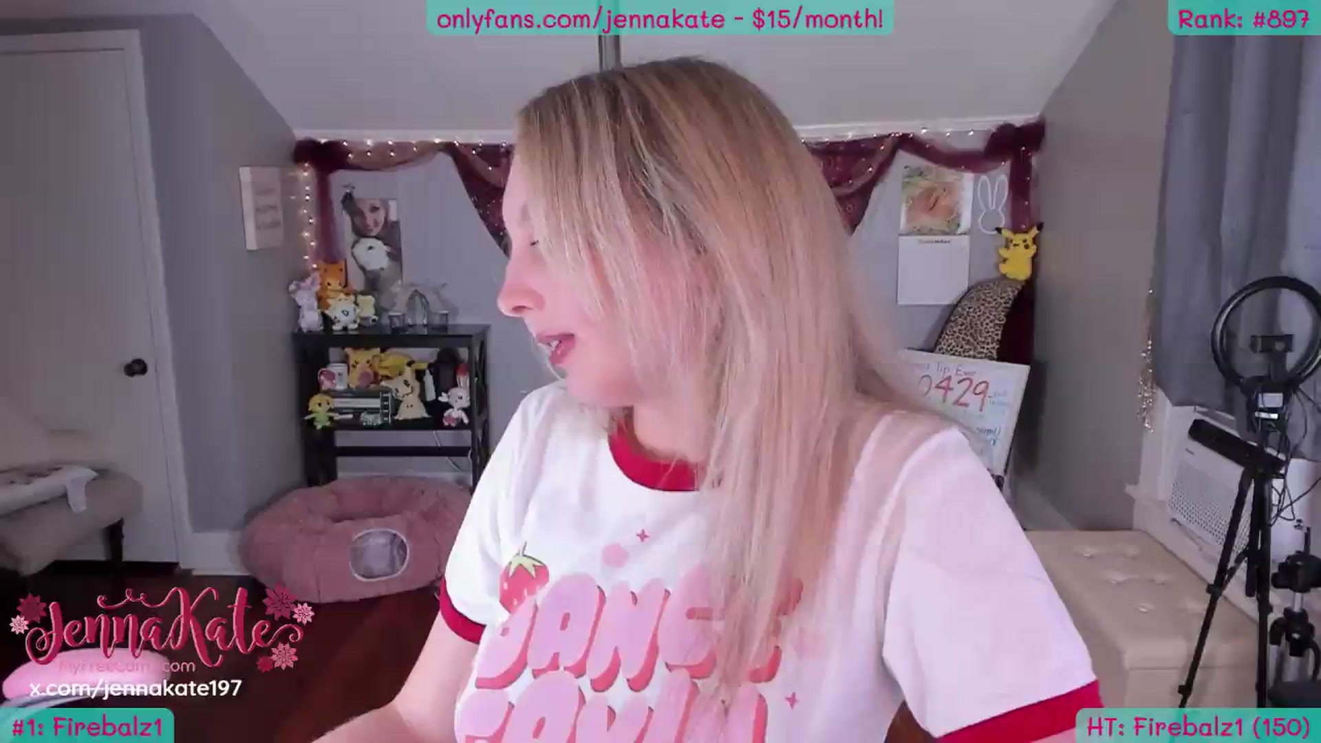 Gallery image thumbnail from JennaKate's myfreecams stream on, 09/18/2026, 03:56 image 10 of 20