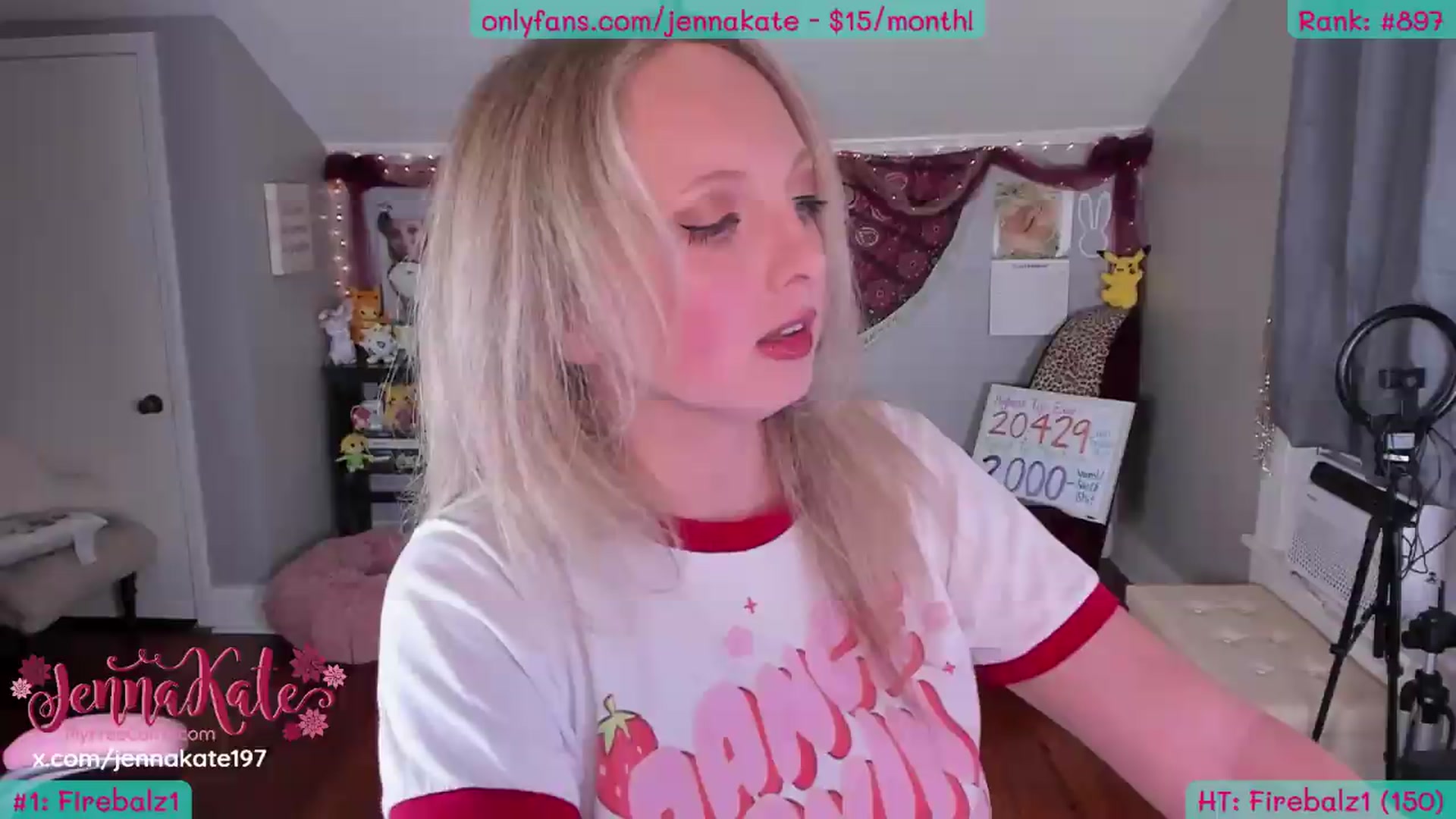 Gallery image thumbnail from JennaKate's myfreecams stream on, 09/18/2026, 03:56 image 11 of 20