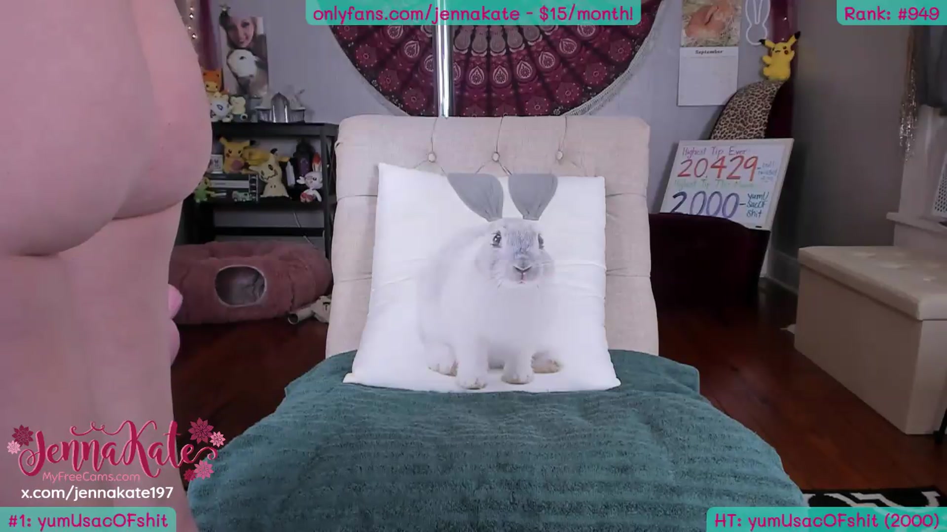 Gallery image thumbnail from JennaKate's myfreecams stream on, 09/21/2026, 05:40 image 14 of 20
