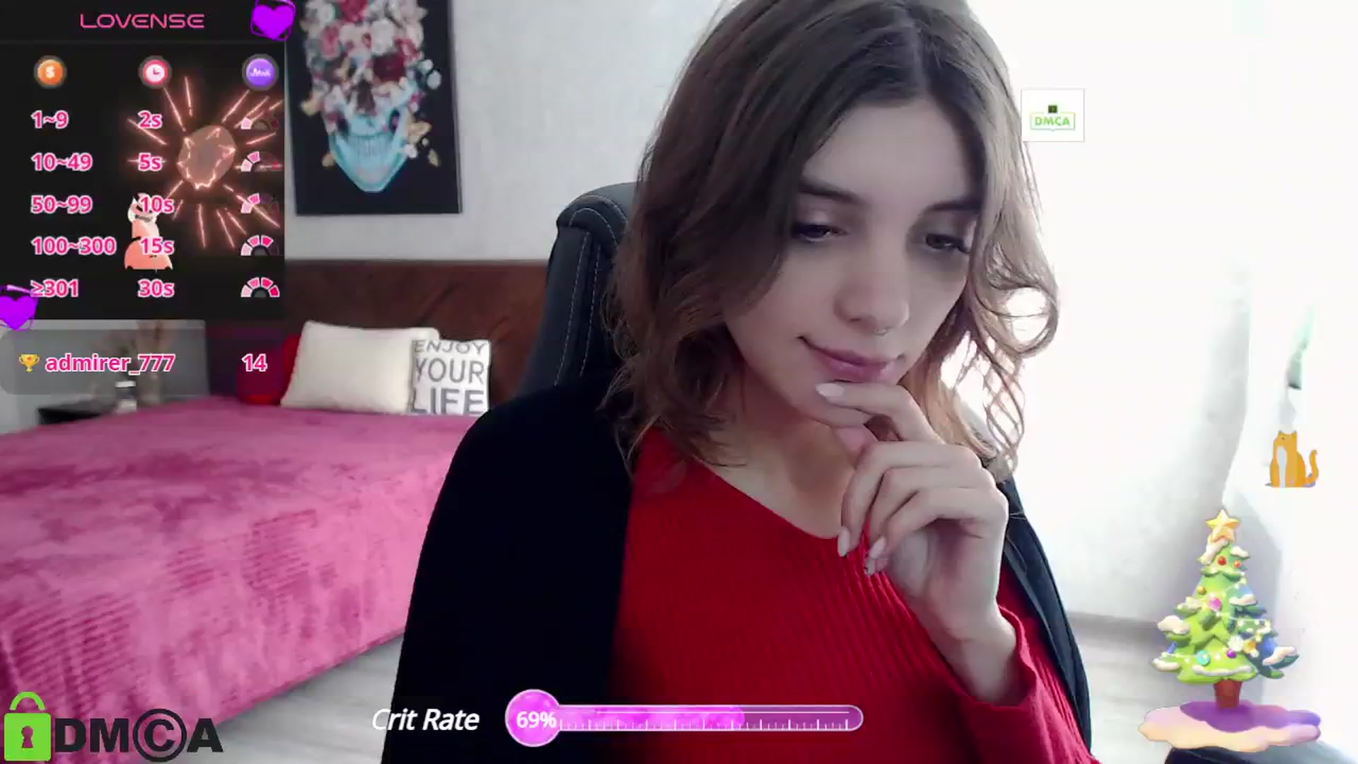 Gallery image thumbnail from Jenni_Sex's myfreecams stream on, 01/02/2025, 10:27 image 12 of 20